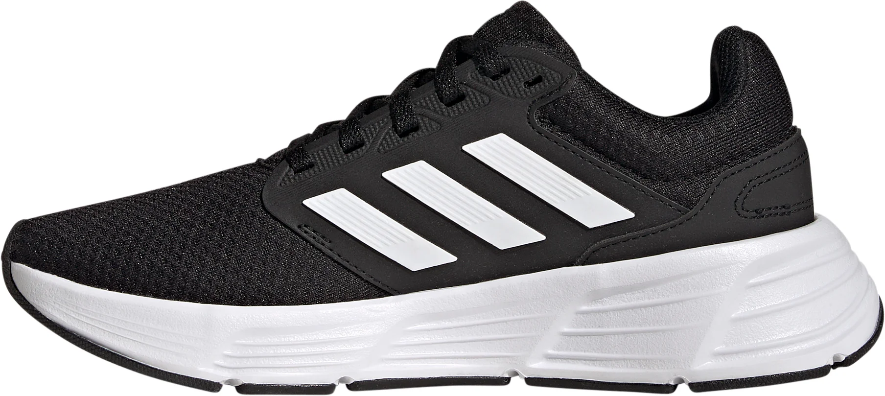 adidas Galaxy 6 Womens Running Shoes - Black - Image 3