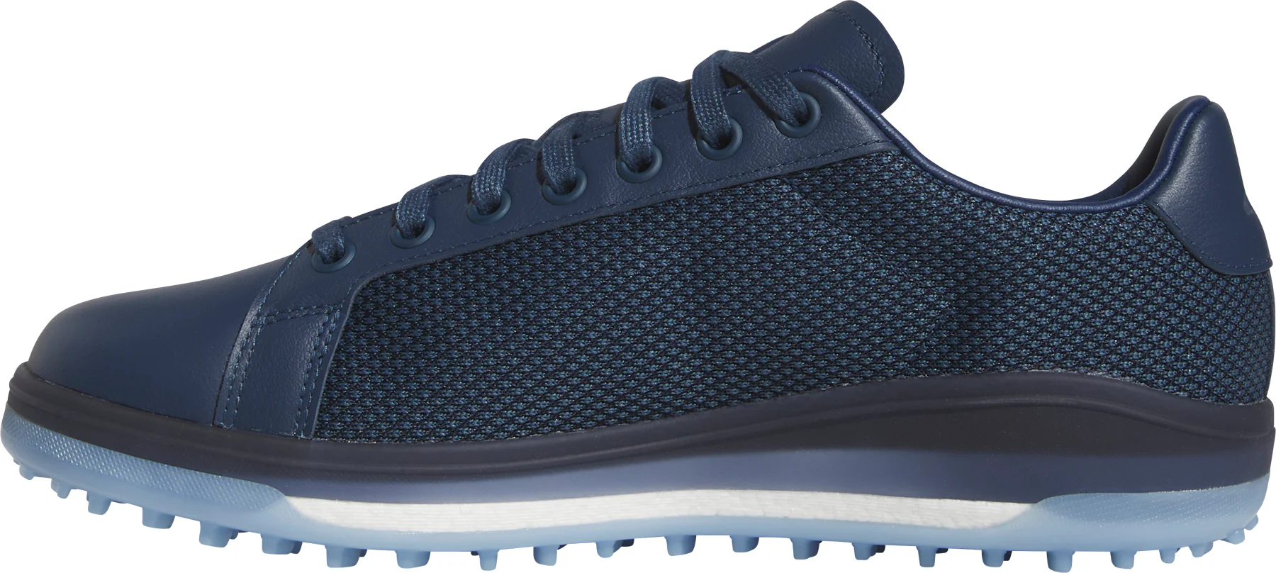 adidas Go To Spikeless Mens Golf Shoes - Blue - Image 3