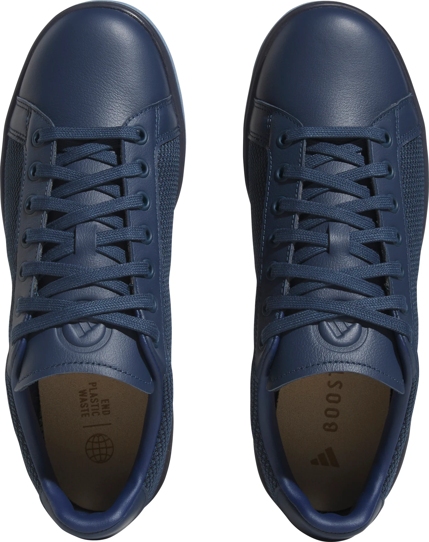 adidas Go To Spikeless Mens Golf Shoes - Blue - Image 4