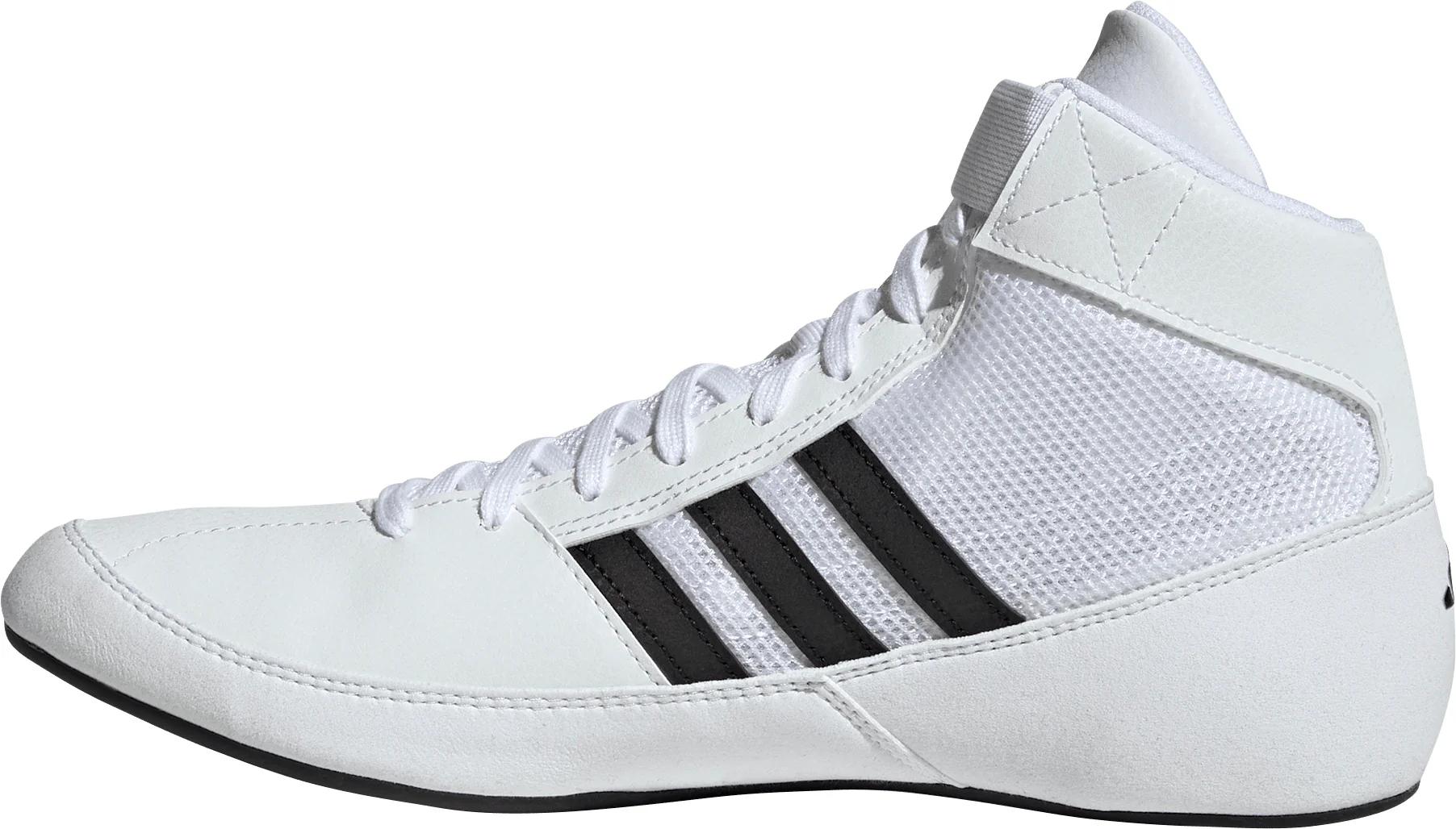 adidas HVC Mens Wrestling Shoes - White - Image 3