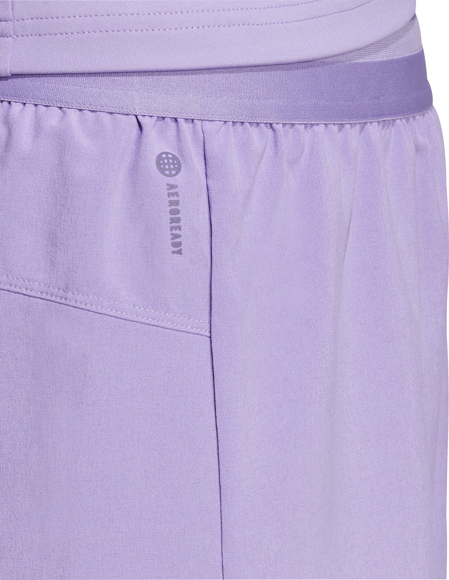 adidas Hyperglam Pacer Womens Training Shorts - Purple - Image 4