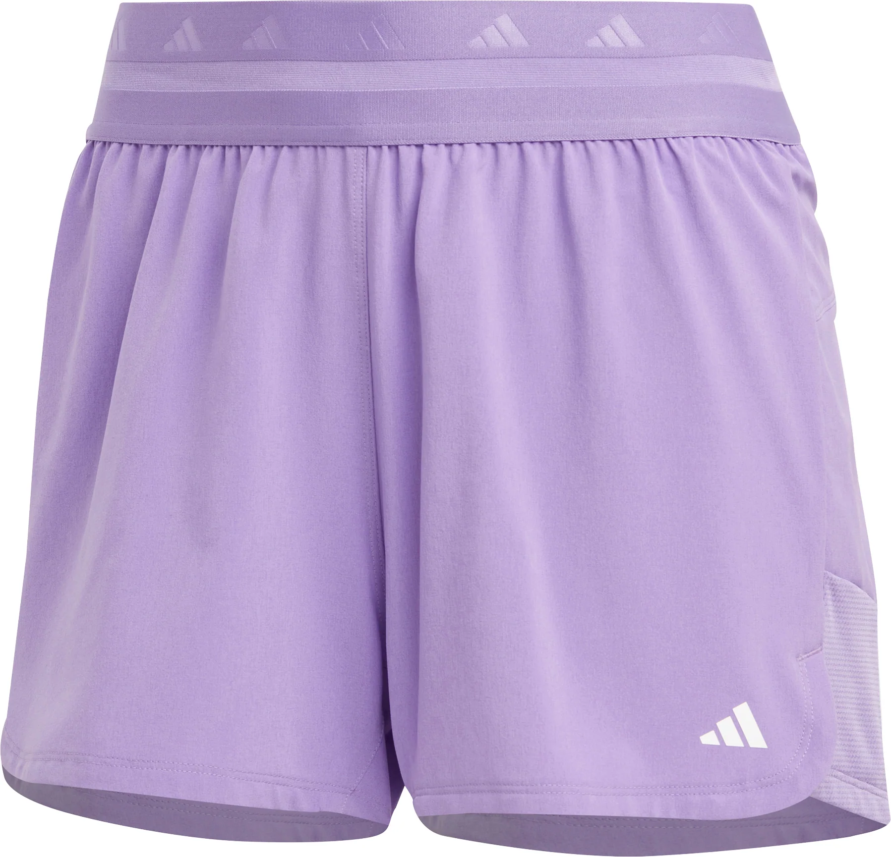 adidas Hyperglam Pacer Womens Training Shorts - Purple - Image 5