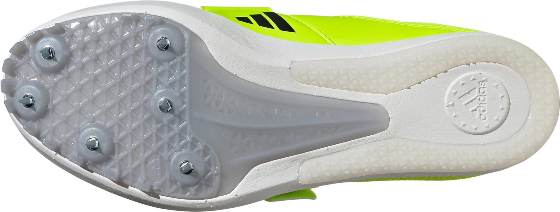 adidas Jumpstar Field Event Spikes - Yellow - Image 2