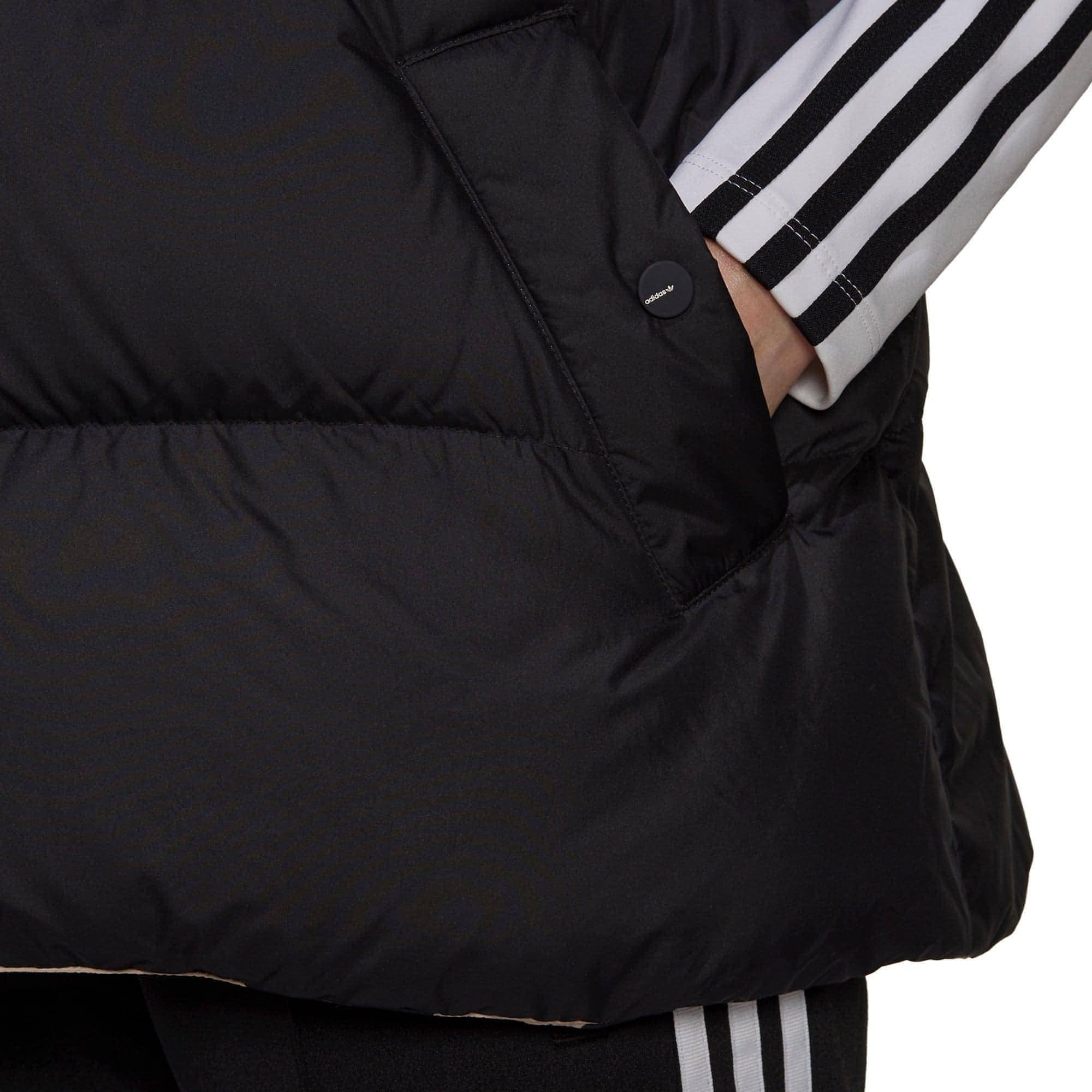 adidas Marimekko Reversible Womens Down Gilet - Black - Image 4