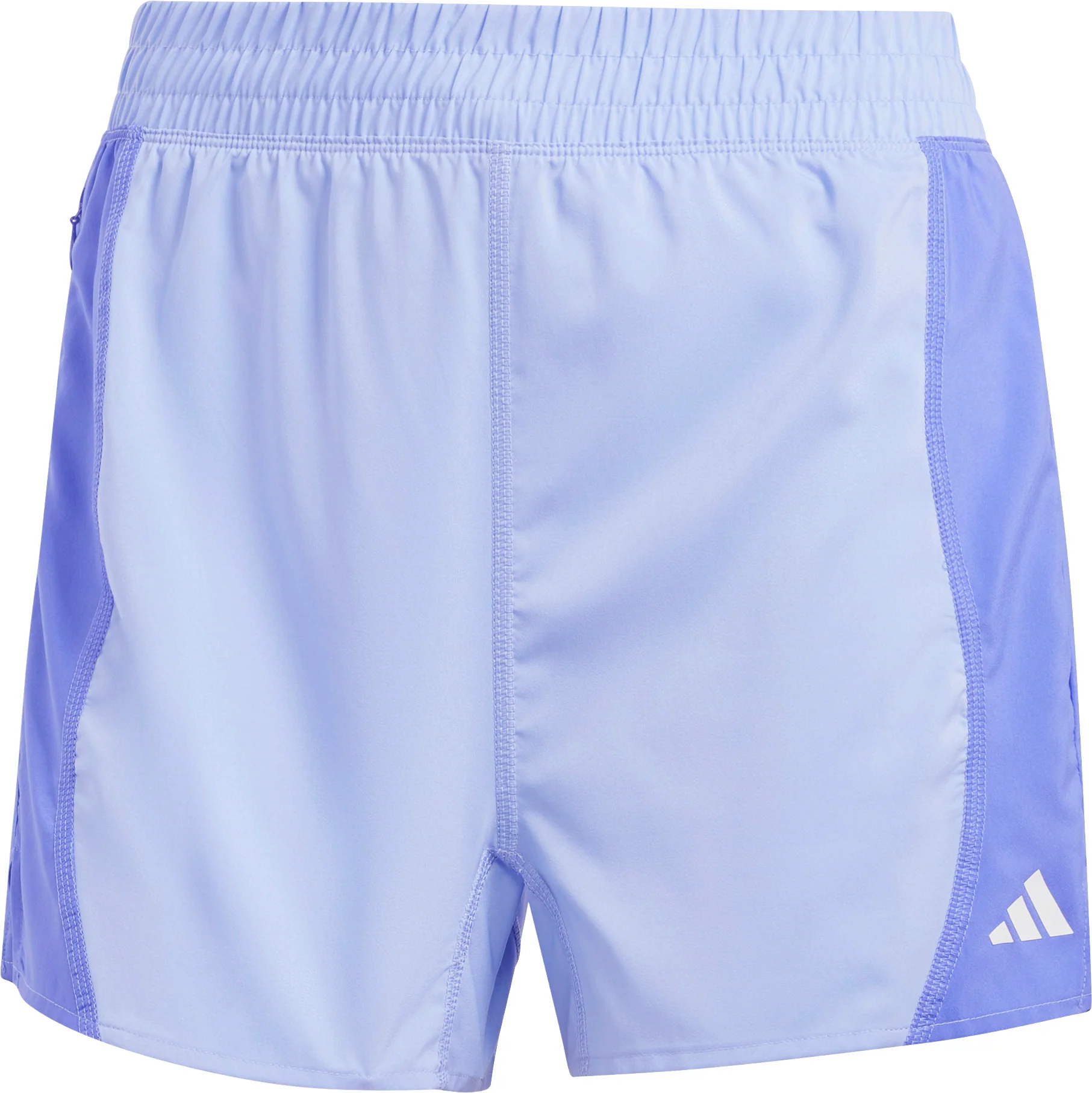 adidas Own The Run 4 Inch Womens Running Shorts - Blue - Image 6