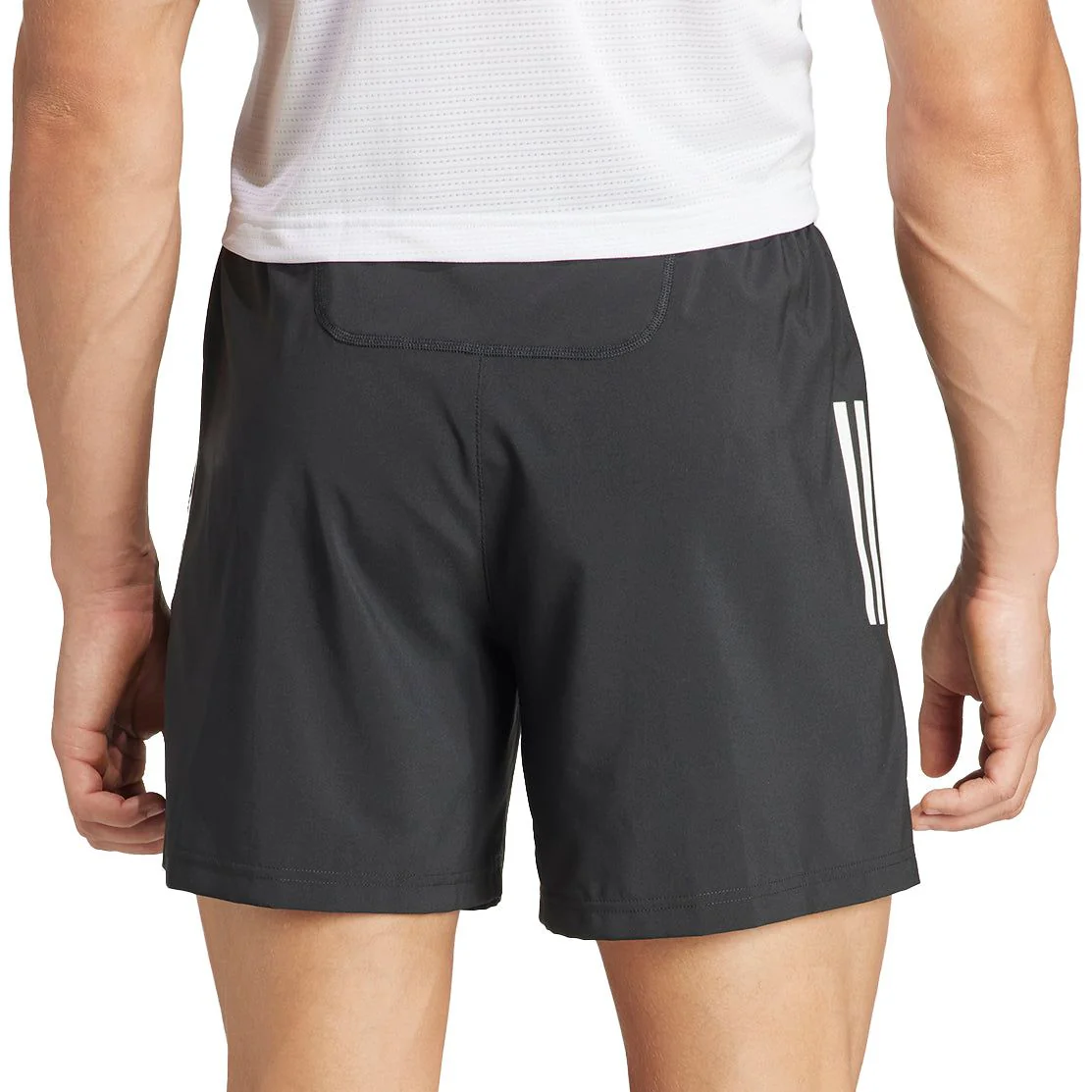 adidas Own The Run 5 Inch Mens Running Shorts - Black - Image 2
