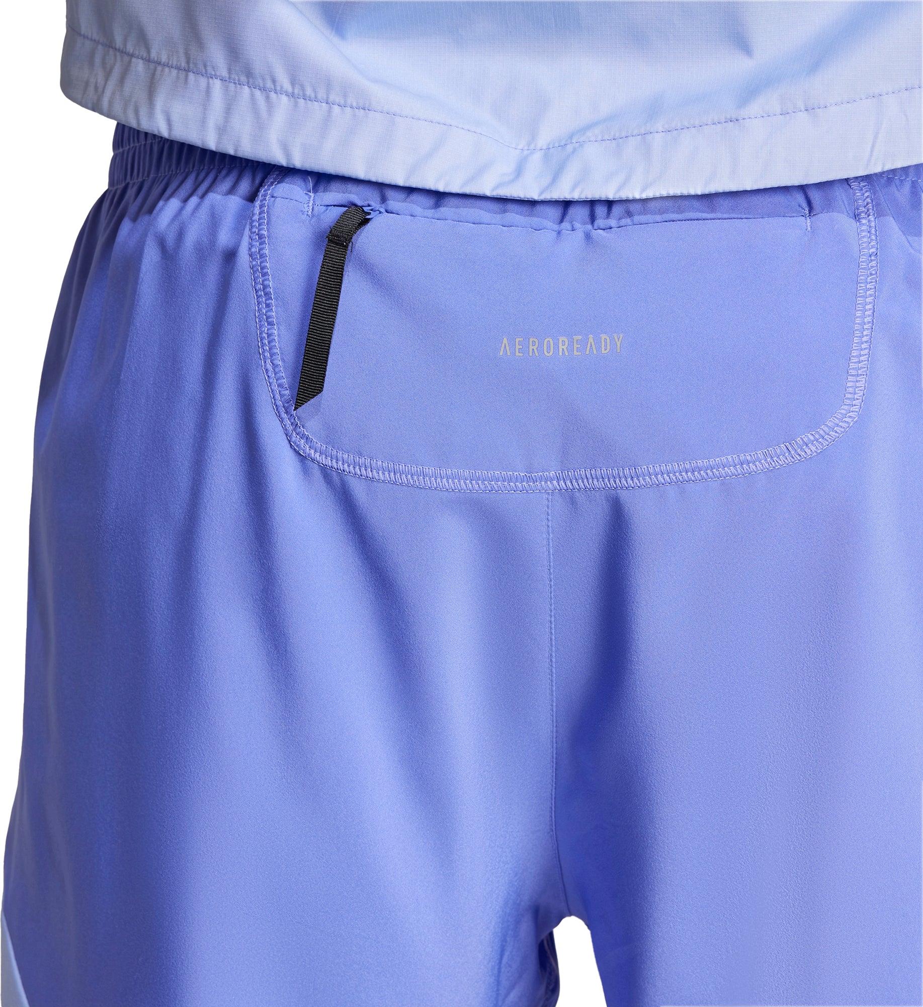 adidas Own The Run 5 Inch Mens Running Shorts - Blue - Image 3