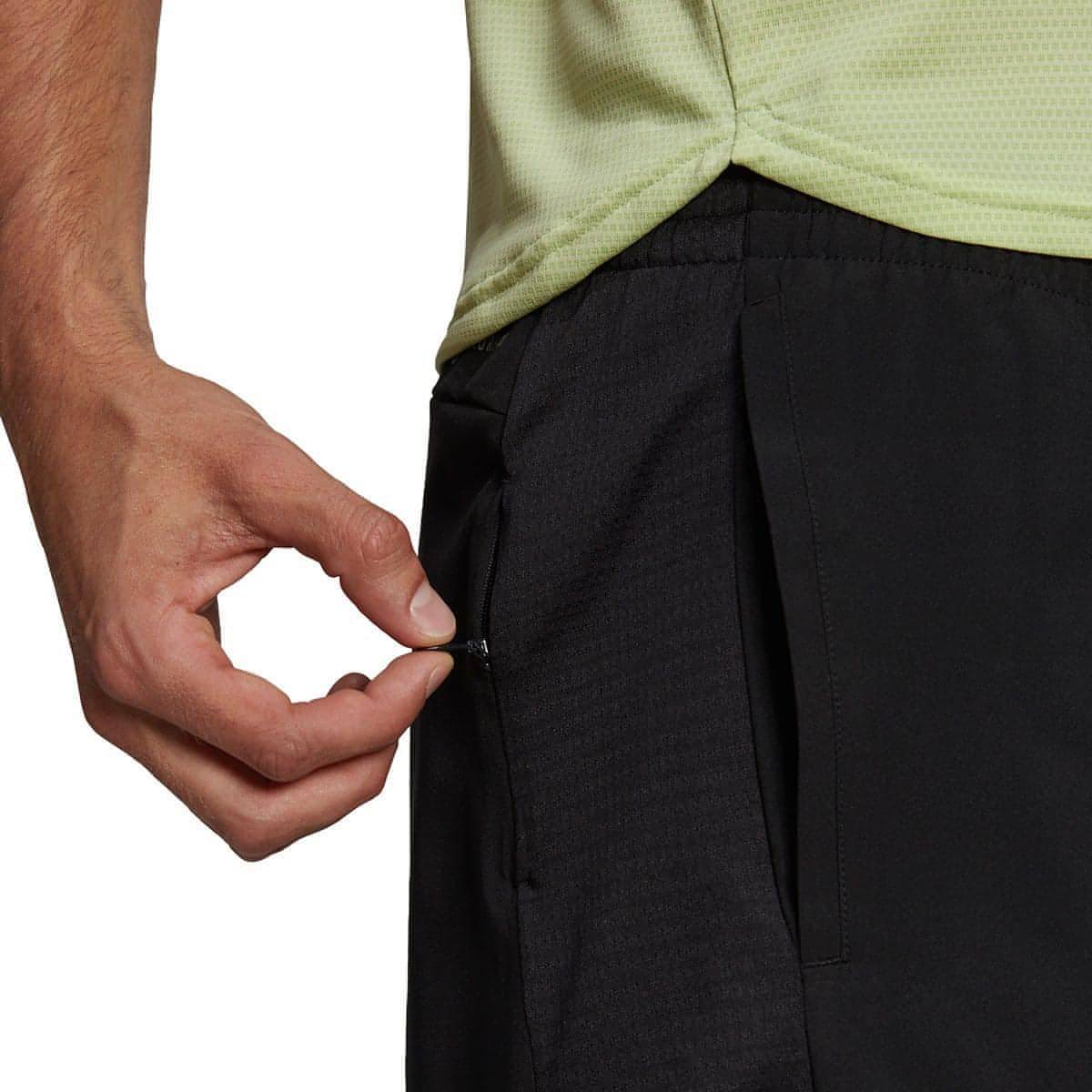 adidas Own The Run 7 Inch Mens Running Shorts - Black - Image 4