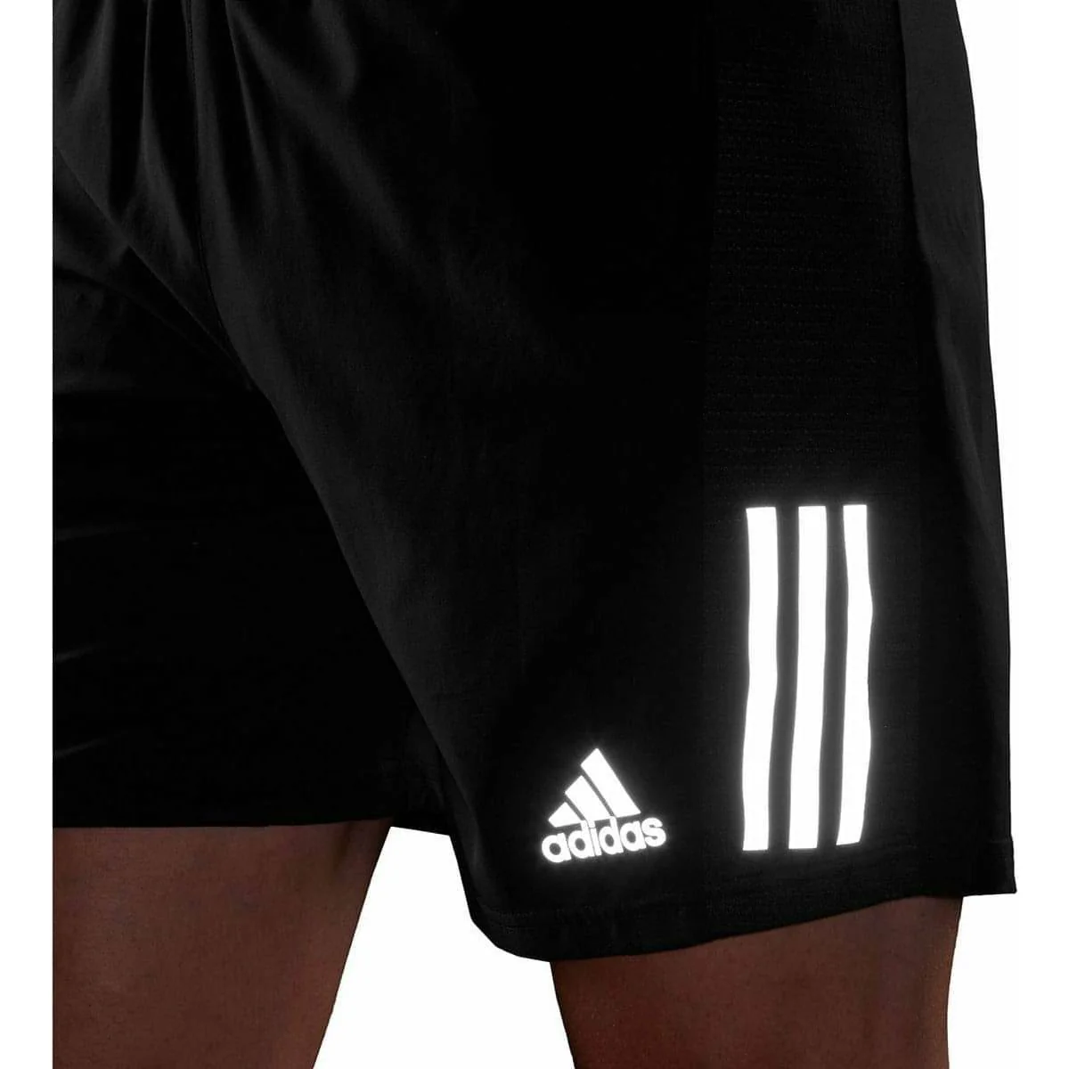 adidas Own The Run 7 Inch Mens Running Shorts - Black - Image 6