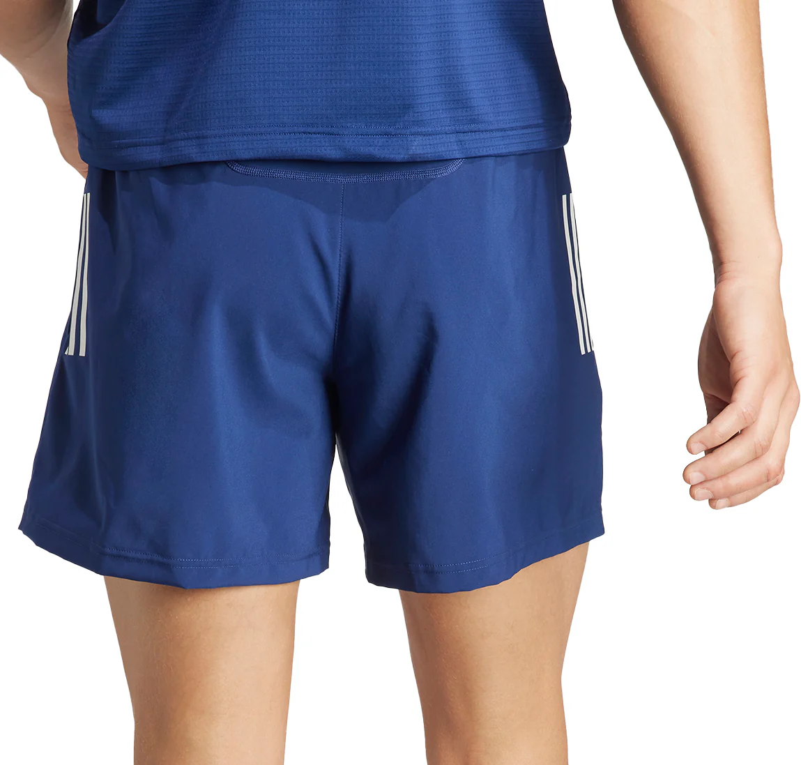 adidas Own The Run 7 Inch Mens Running Shorts - Blue - Image 2