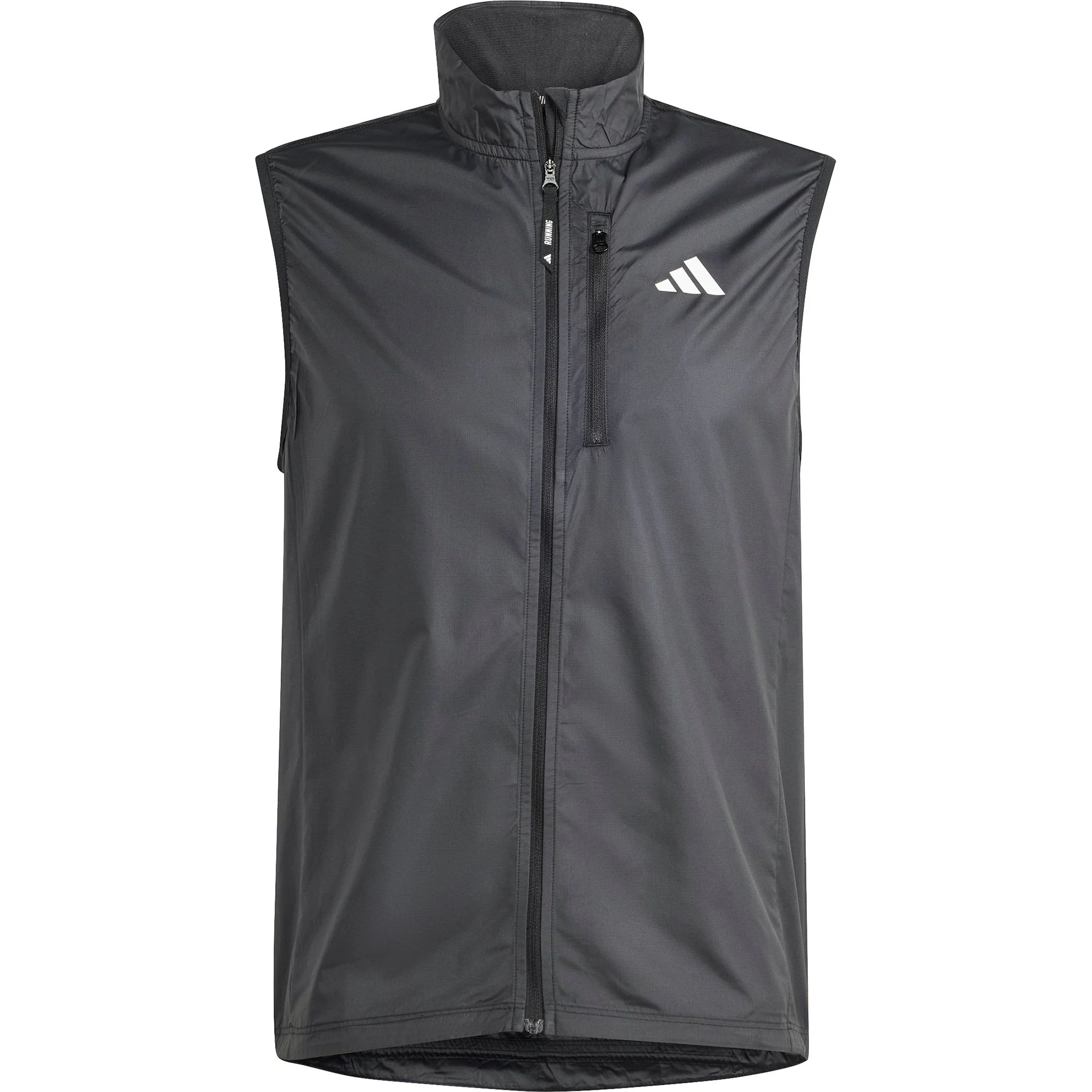 adidas Own The Run Mens Running Gilet - Black - Image 5