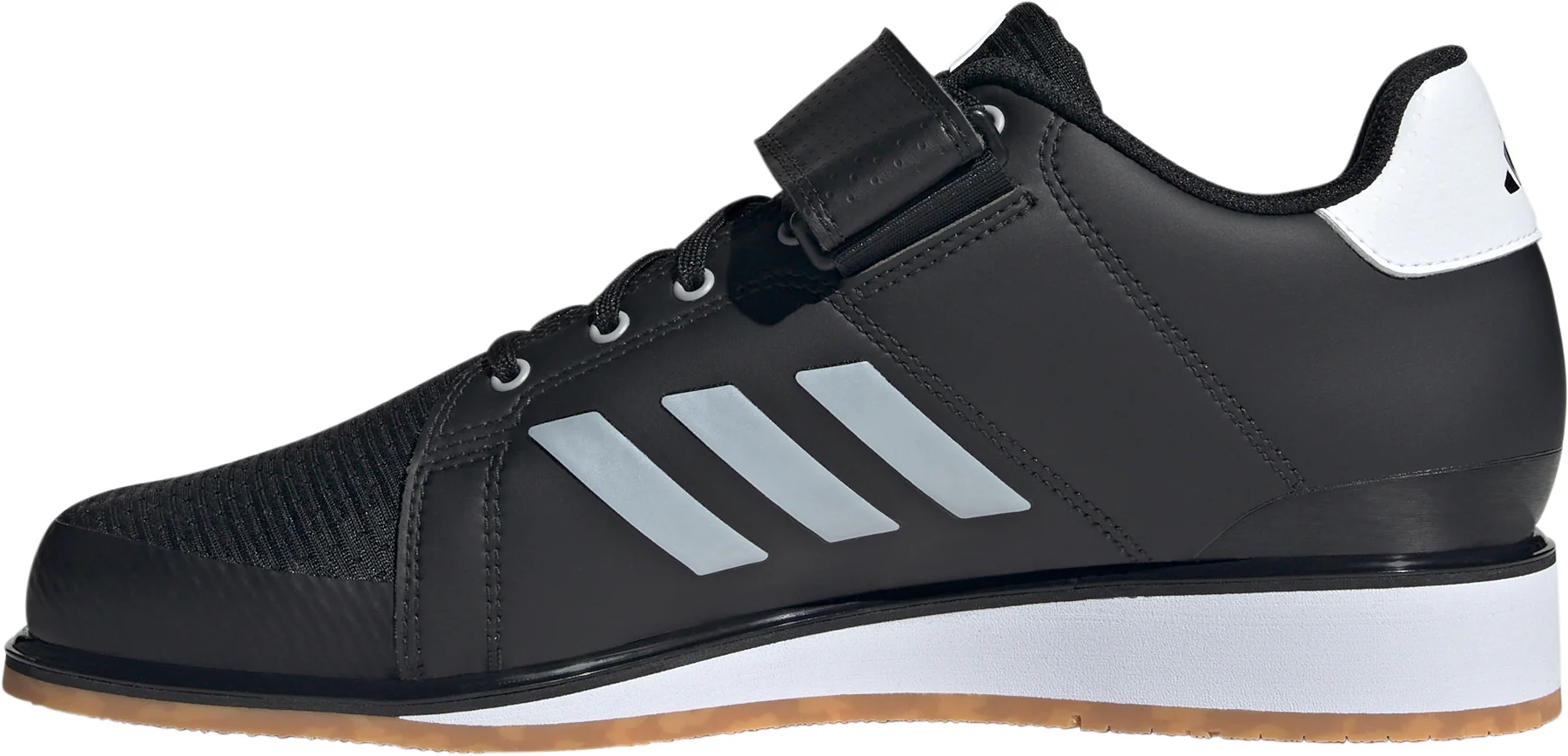 adidas Power Perfect 3 Mens Weight Lifting Shoes - White - Image 3