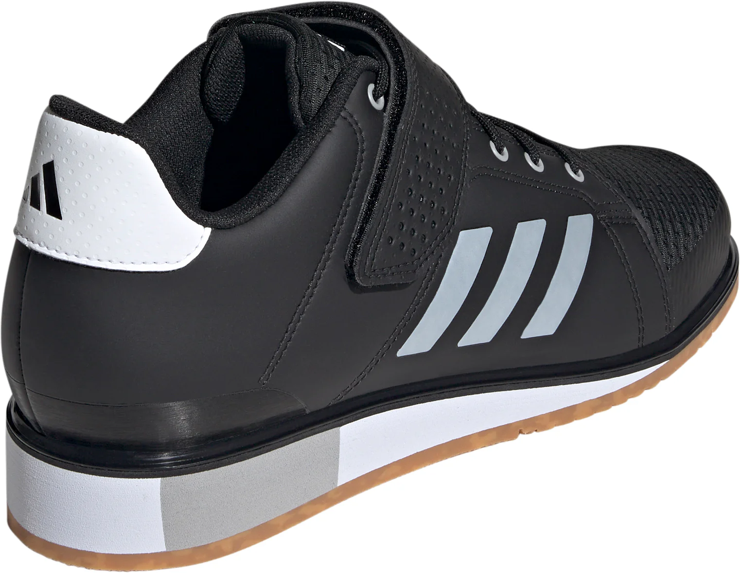 adidas Power Perfect 3 Mens Weight Lifting Shoes - White - Image 5