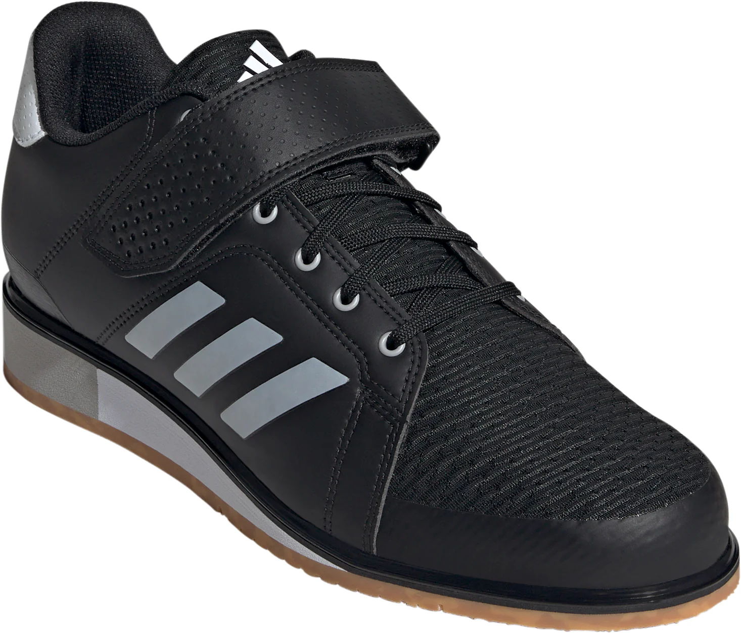 adidas Power Perfect 3 Mens Weight Lifting Shoes - White - Image 6