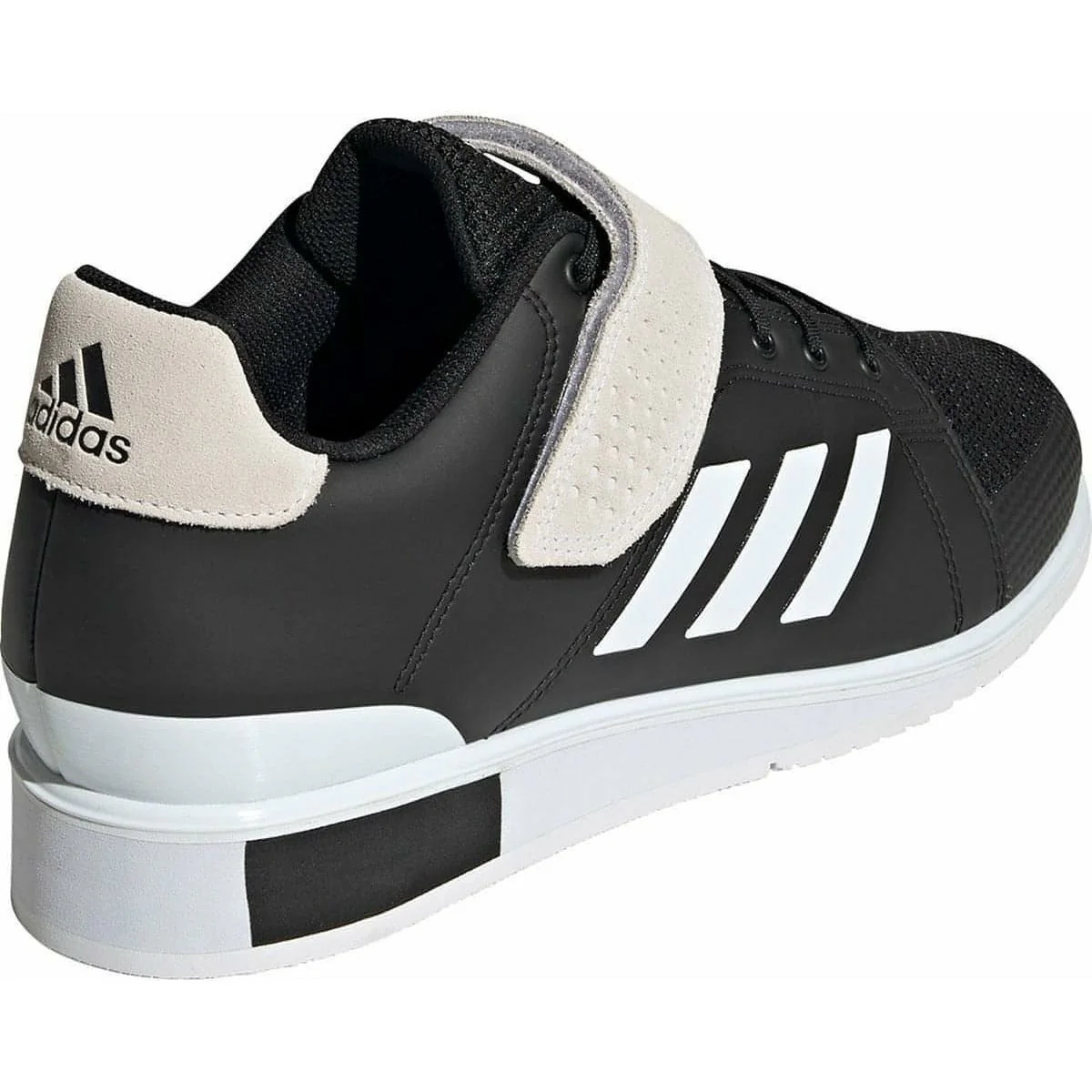 adidas Power Perfect 3 Weightlifting Shoes - Black - Image 5