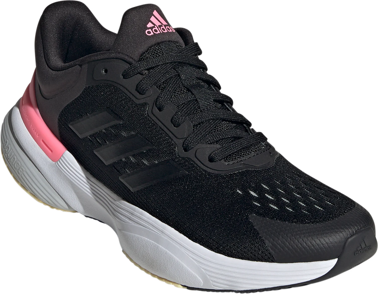 adidas Response Super 3.0 Womens Running Shoes - Black - Image 6