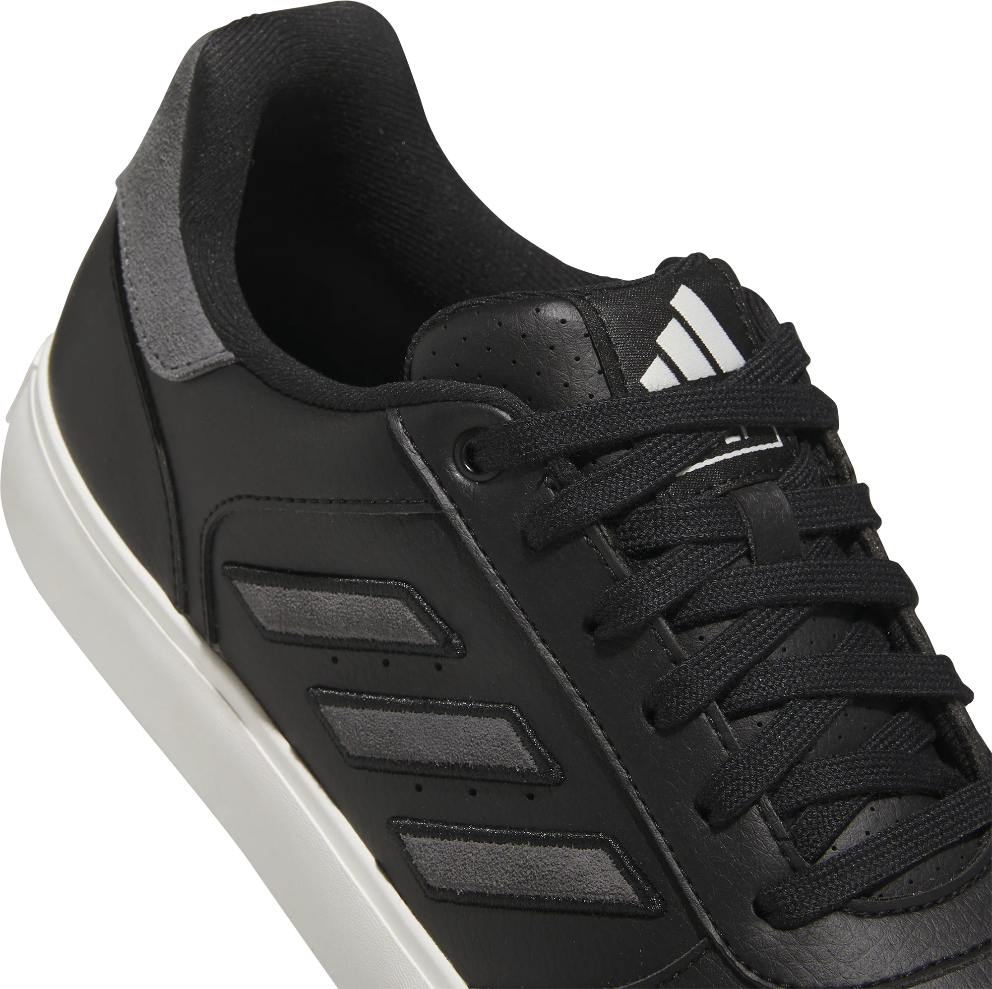 adidas RetroCross 24 Spikeless Golf Shoes - Black - Image 8
