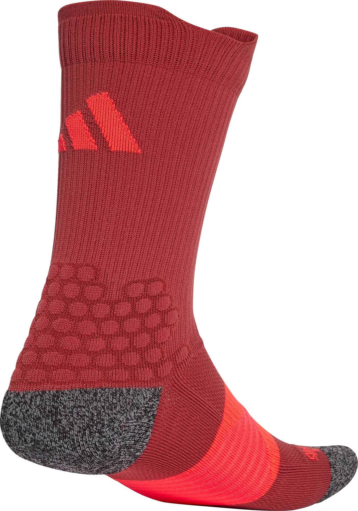 adidas Run X Boost Running Socks - Red - Image 2