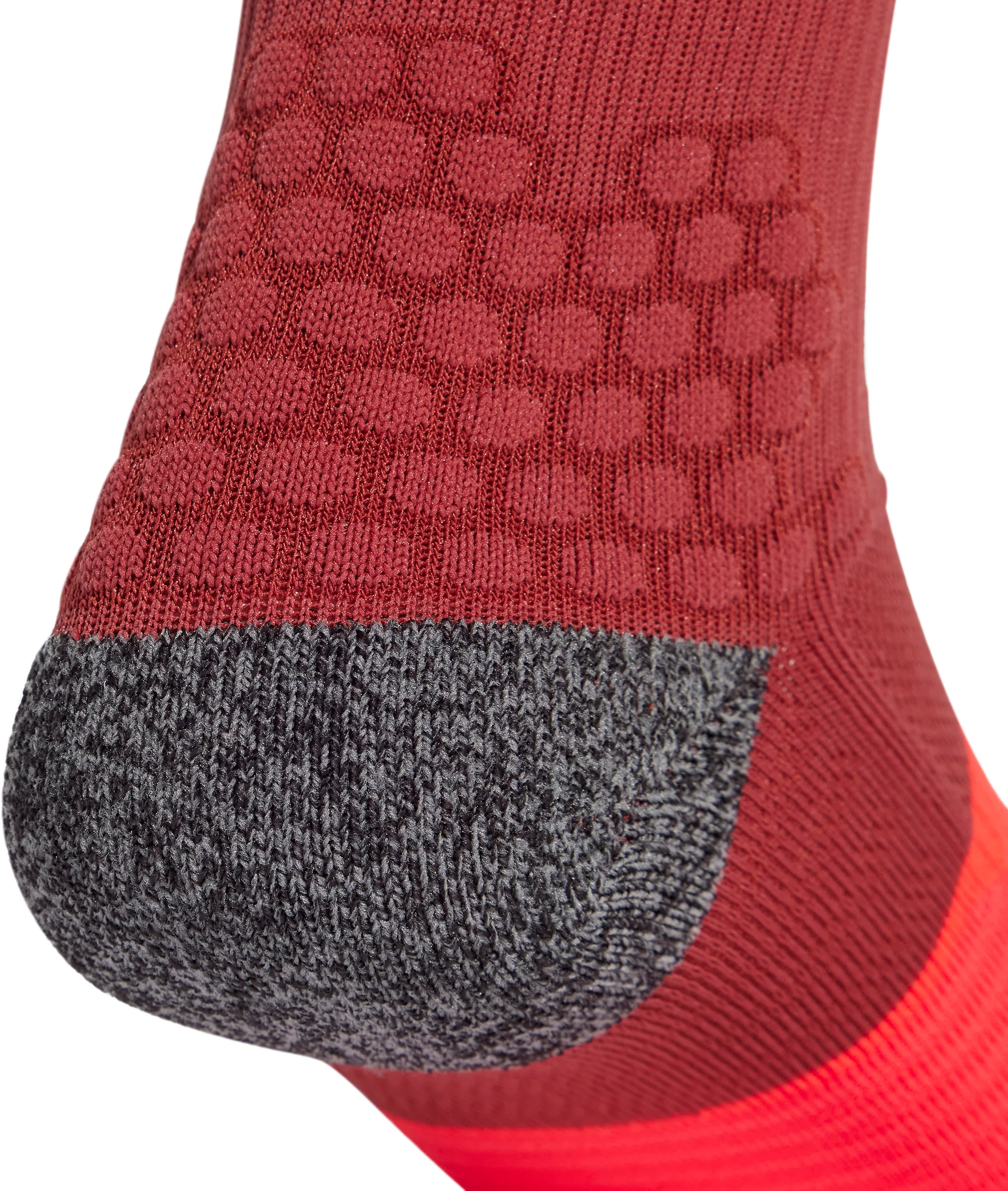 adidas Run X Boost Running Socks - Red - Image 3