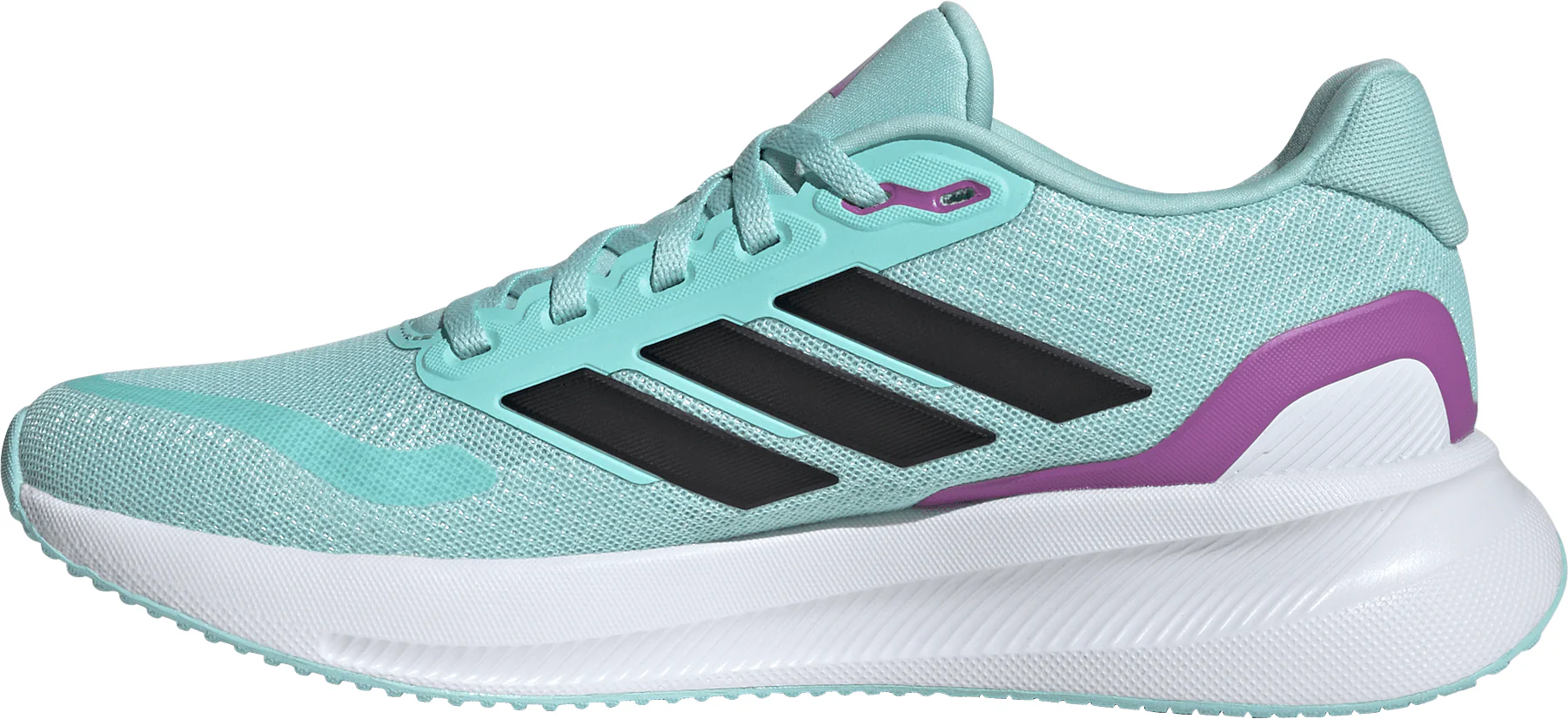 adidas RunFalcon 4 Womens Running Shoes - Green - Image 3