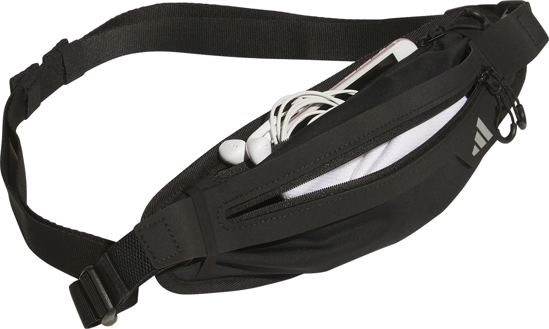 adidas Running Waist Bag - Black - Image 4