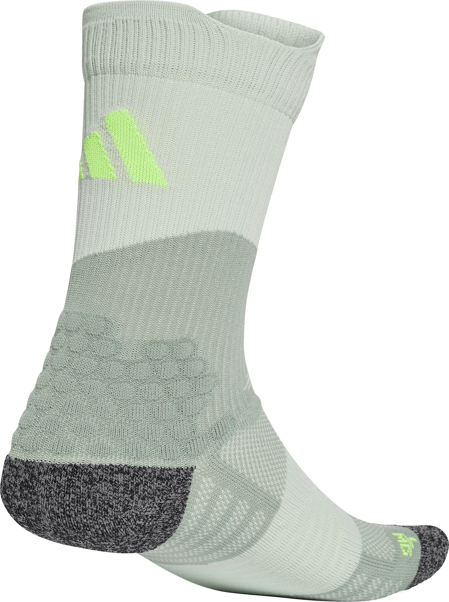 adidas RunXBOOST Running Socks - Green - Image 2