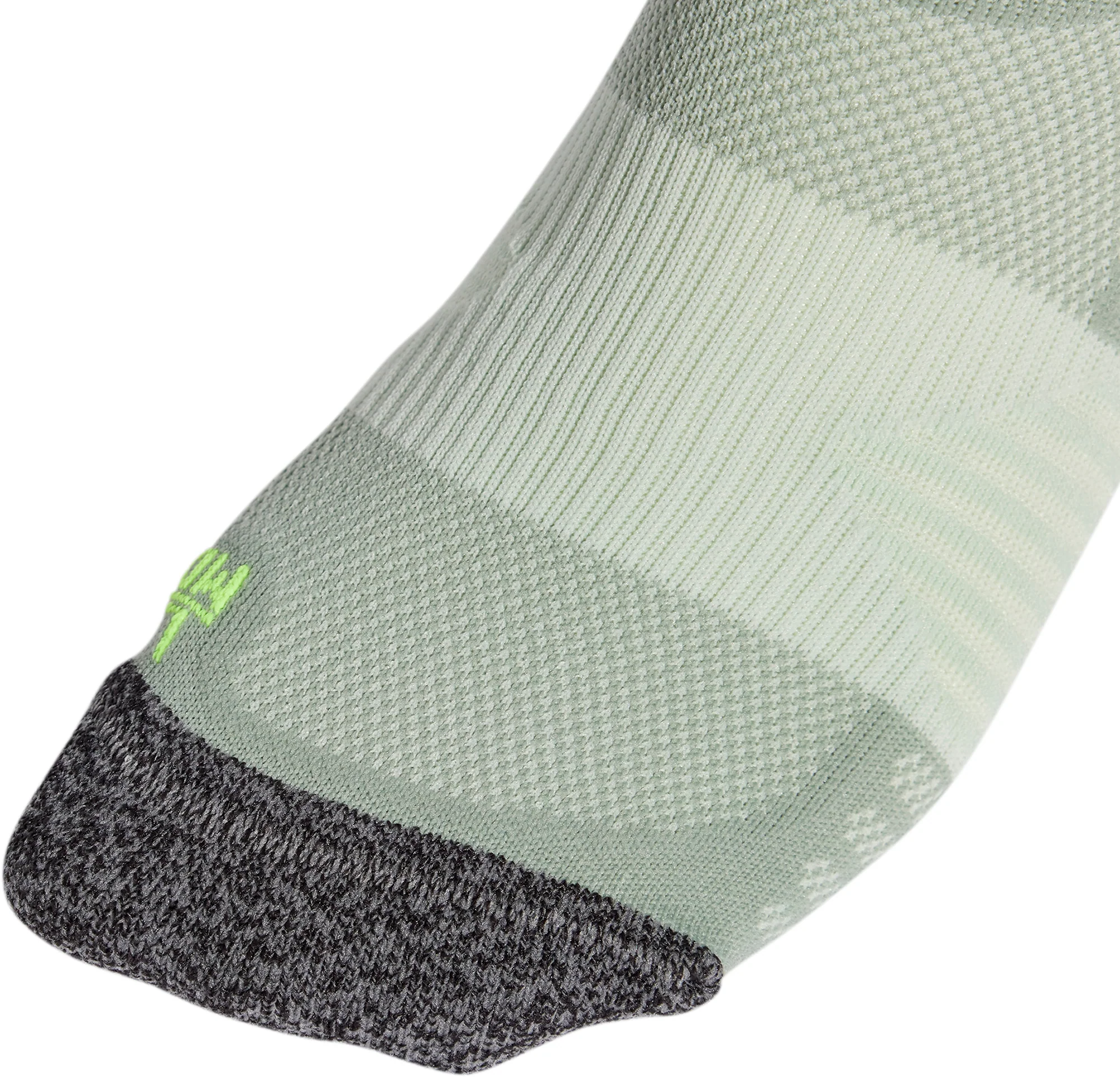 adidas RunXBOOST Running Socks - Green - Image 3