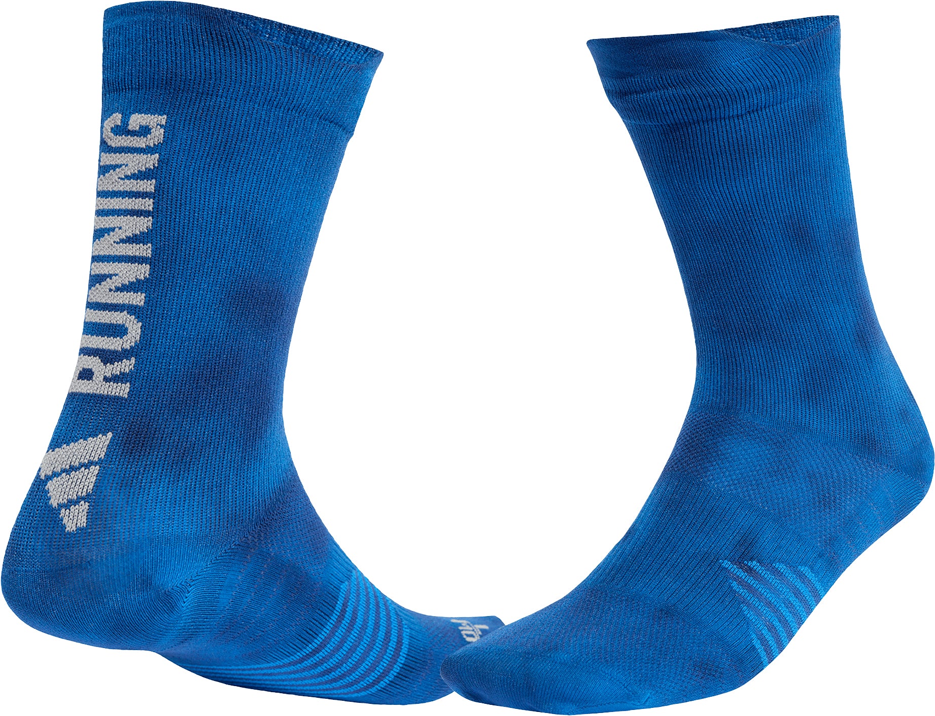 adidas RunXGRAPHIC Washed Running Socks - Blue - Image 2