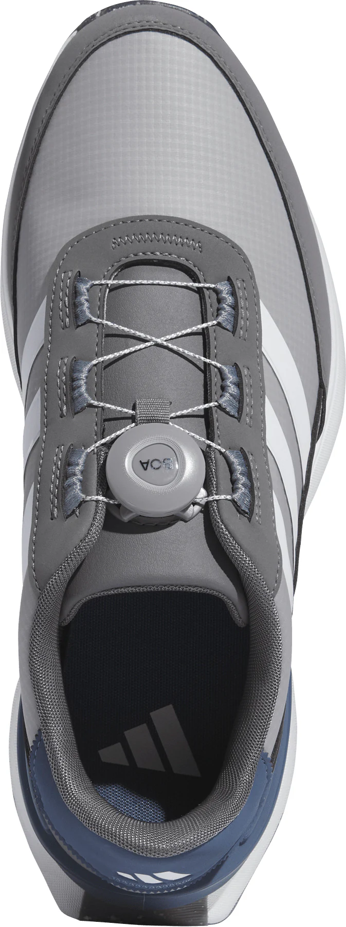 adidas S2G BOA 24 WIDE FIT Spikeless Mens Golf Shoes - Grey - Image 4
