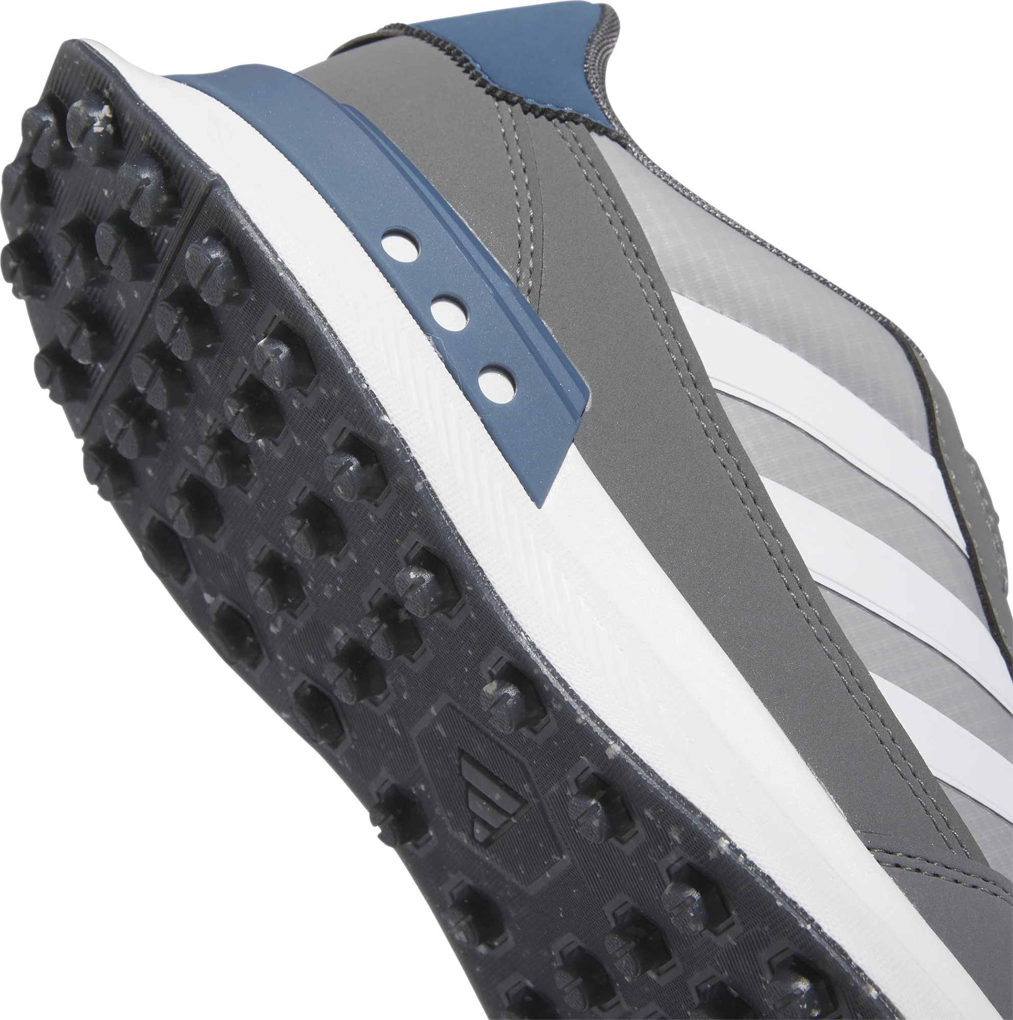 adidas S2G BOA 24 WIDE FIT Spikeless Mens Golf Shoes - Grey - Image 7