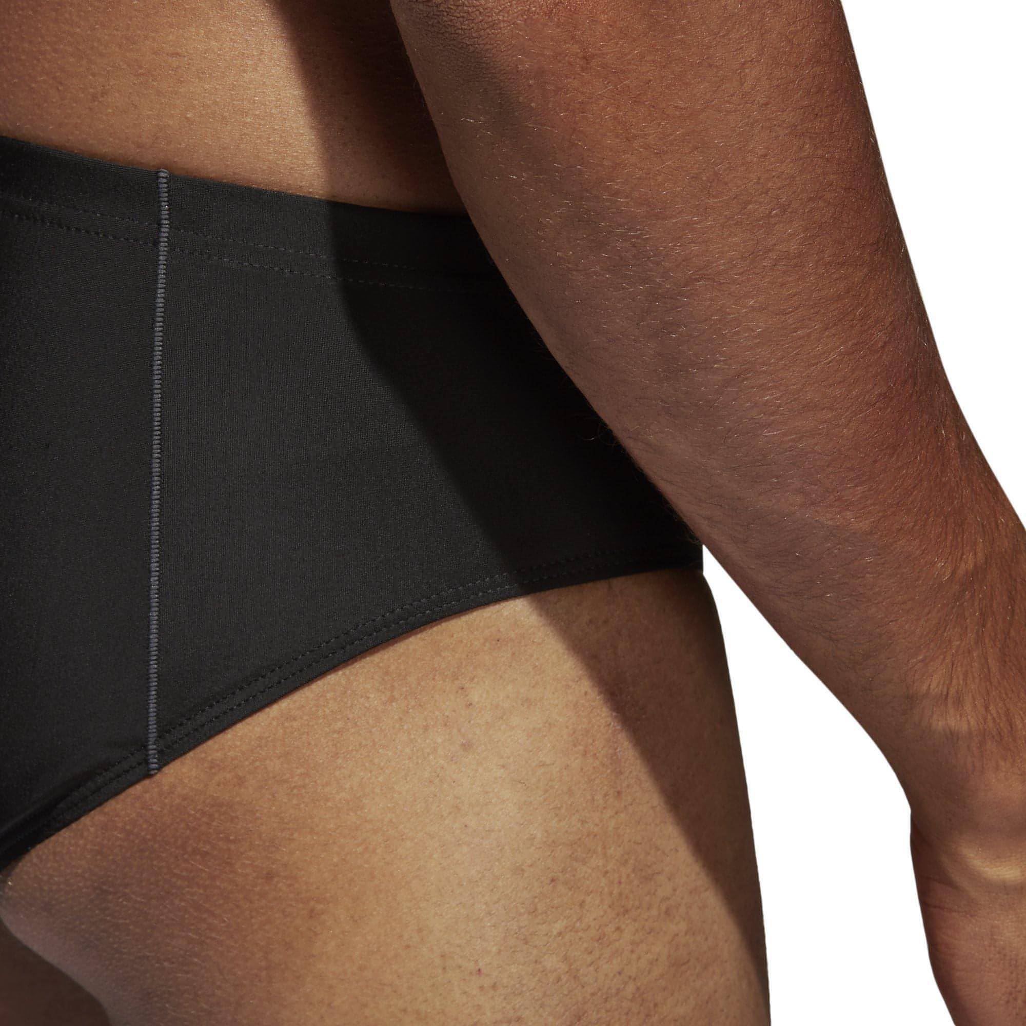 adidas Solid Junior Swim Trunks - Black - Image 3
