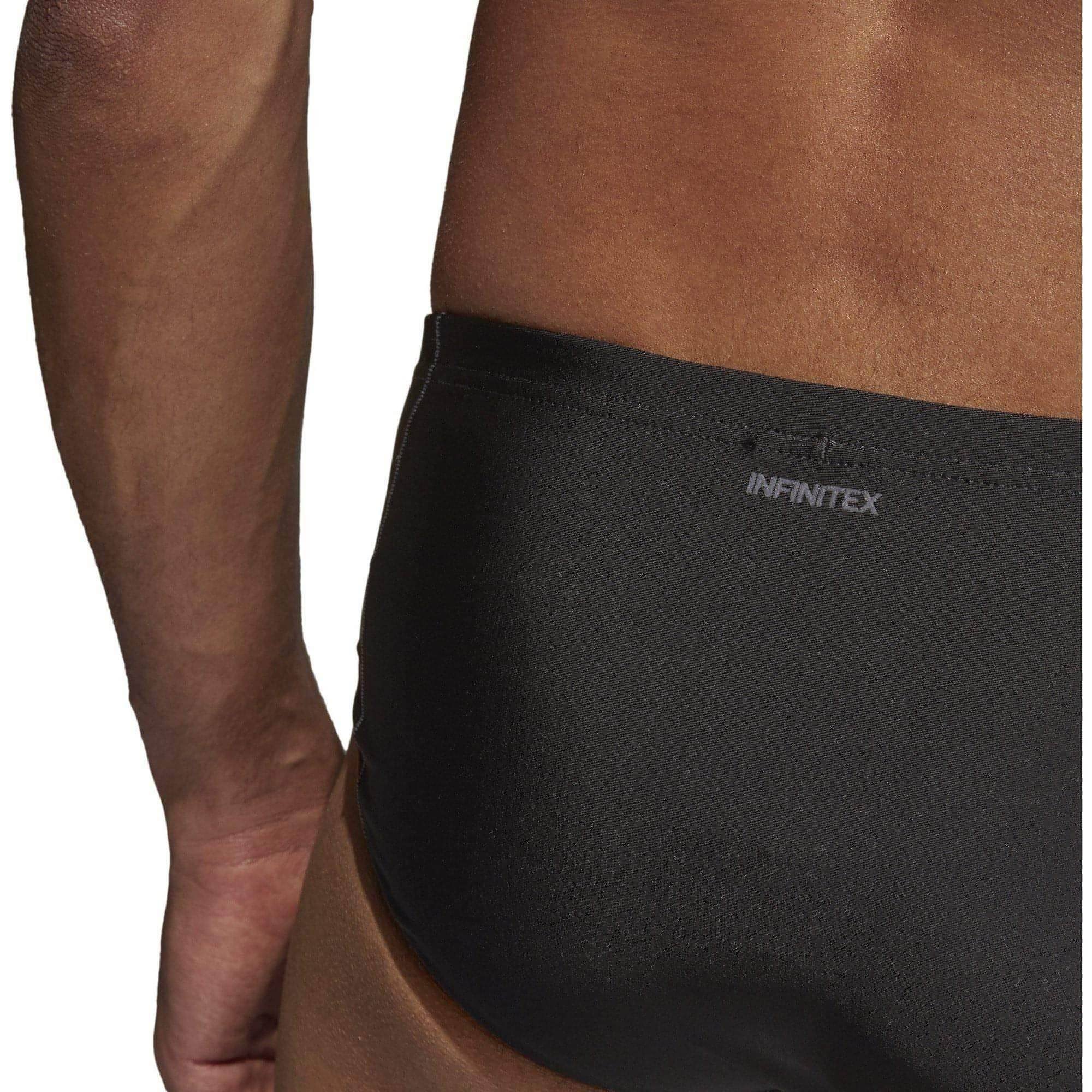 adidas Solid Junior Swim Trunks - Black - Image 4
