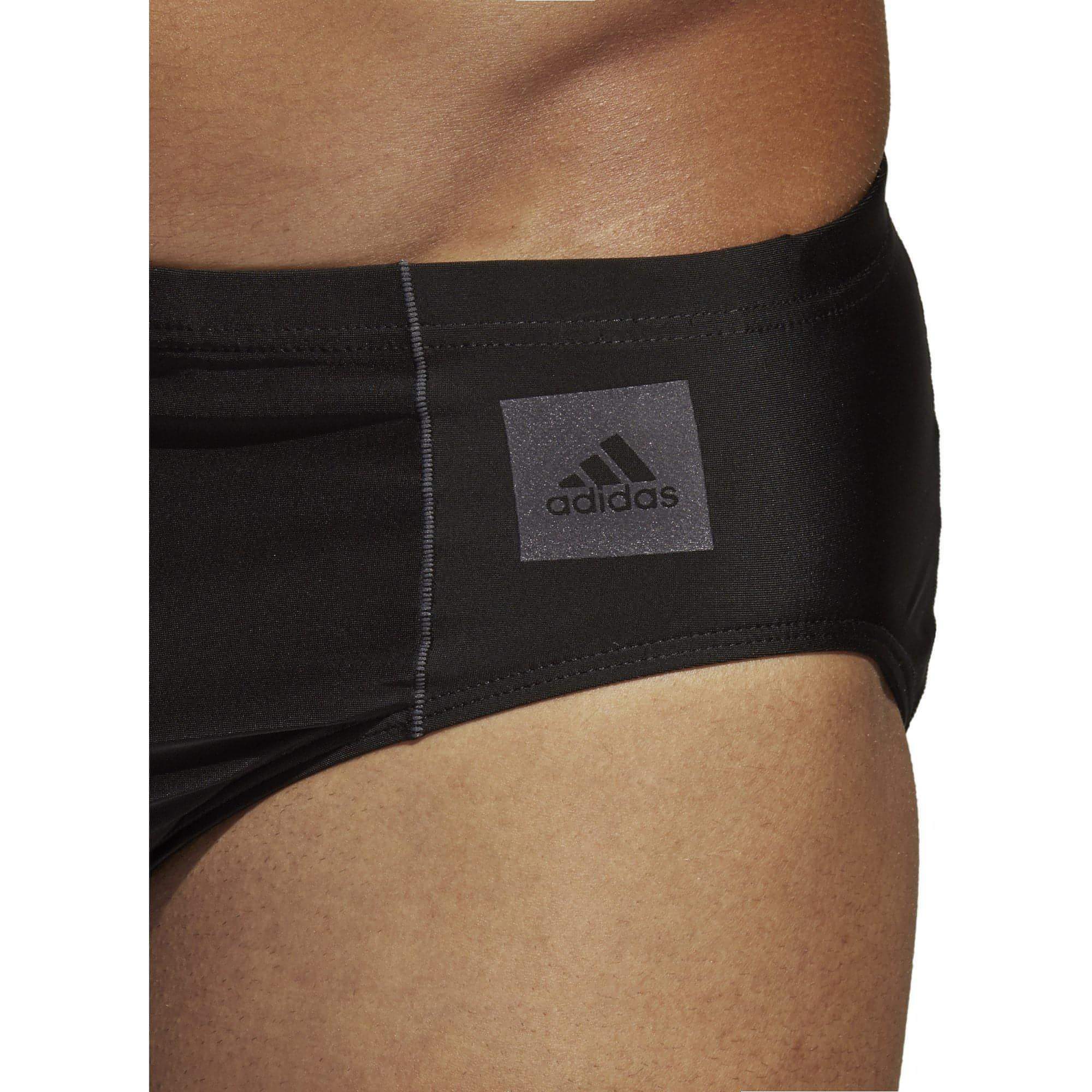 adidas Solid Junior Swim Trunks - Black - Image 5