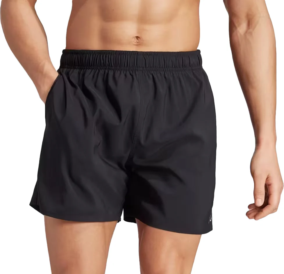 adidas Solid CLX Mens Swim Shorts - Black