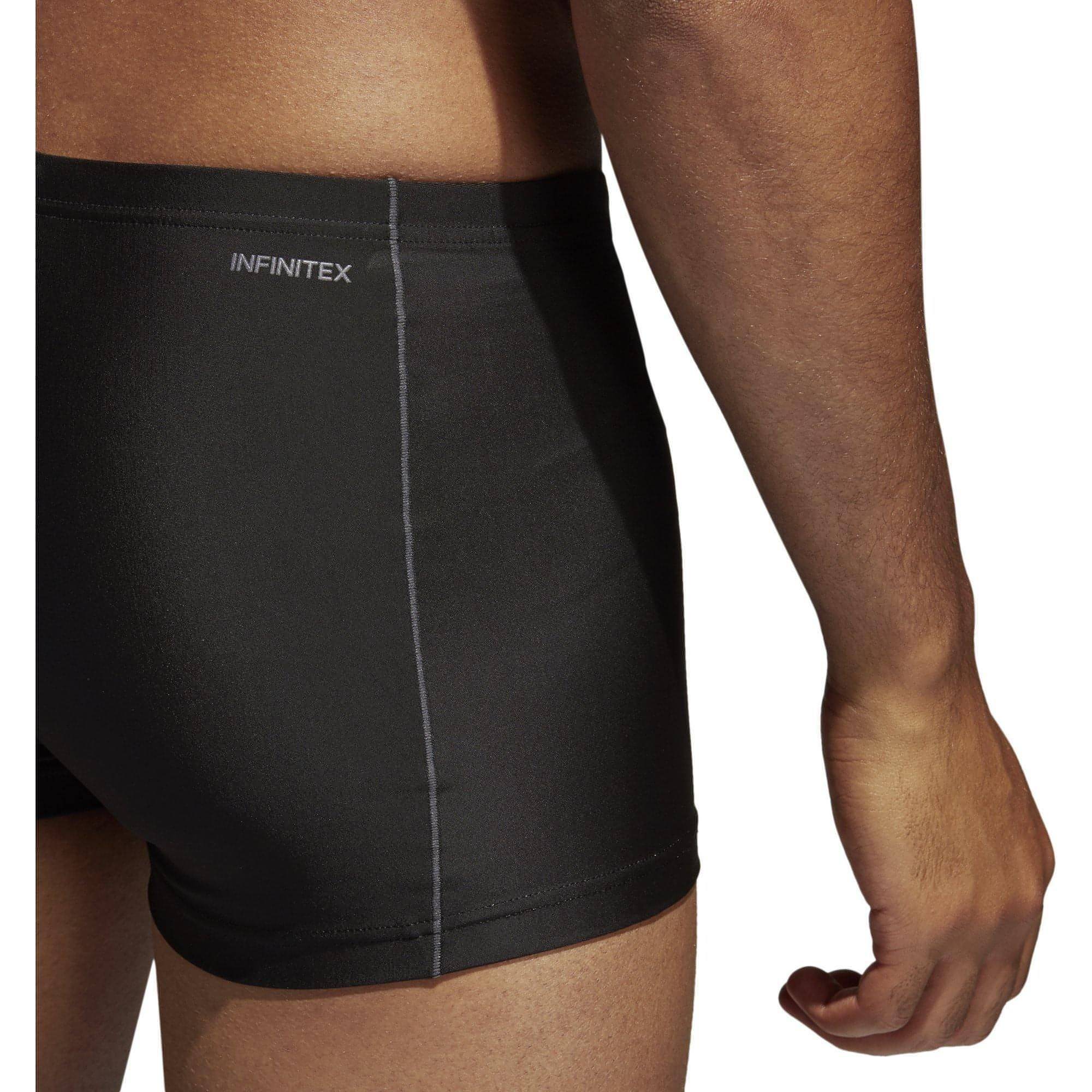 adidas Solid Swim Junior Boxer - Black - Image 5