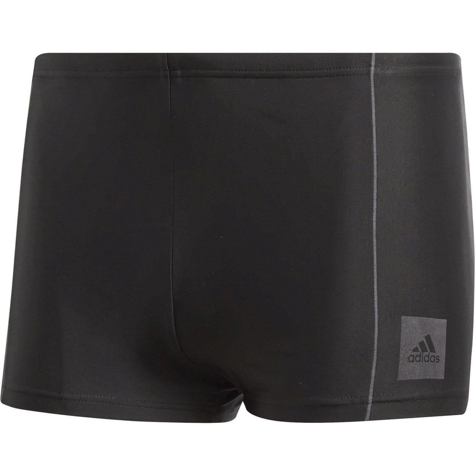 adidas Solid Swim Junior Boxer - Black - Image 7