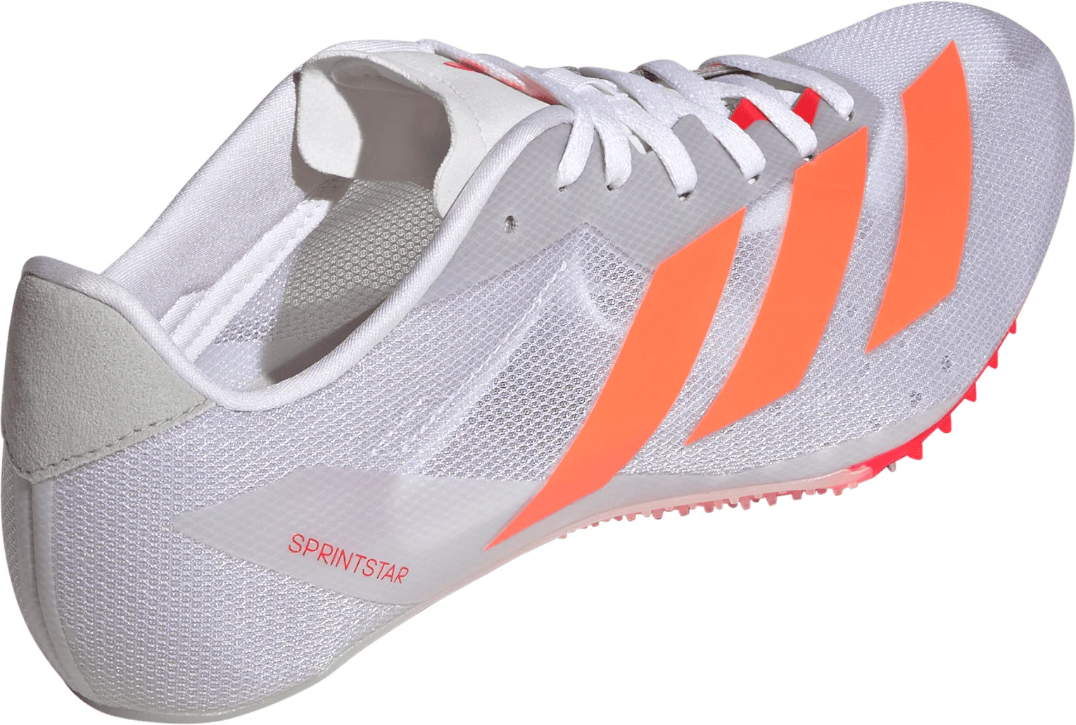 adidas Sprintstar Running Spikes - White - Image 5