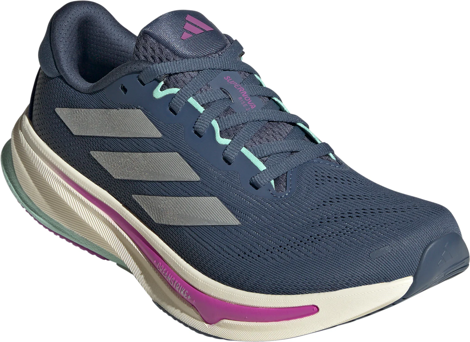 adidas Supernova Rise 2 Womens Running Shoes - Blue - Image 6