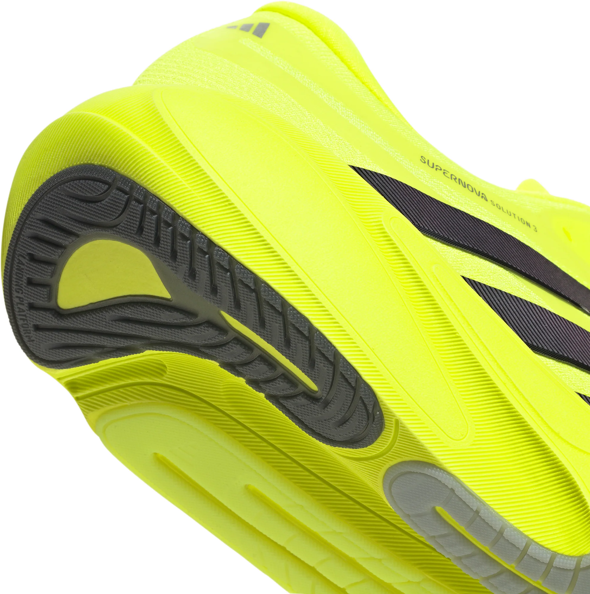 adidas Supernova Solution 3 Mens Running Shoes - Yellow - Image 8