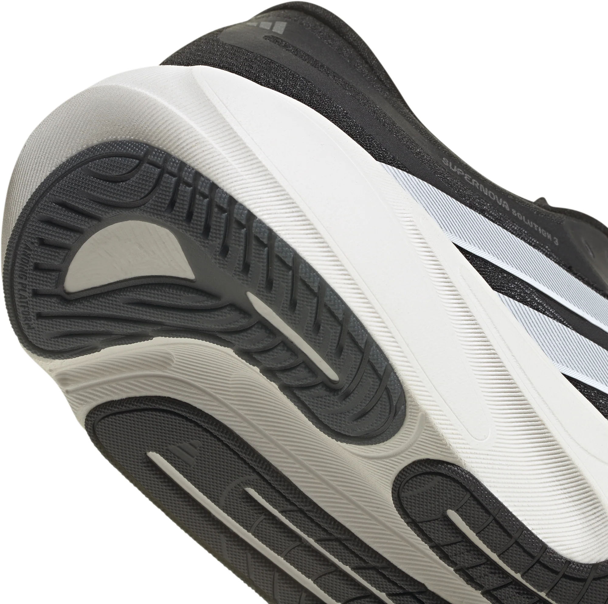 adidas Supernova Solution 3 Womens Running Shoes - Black - Image 8