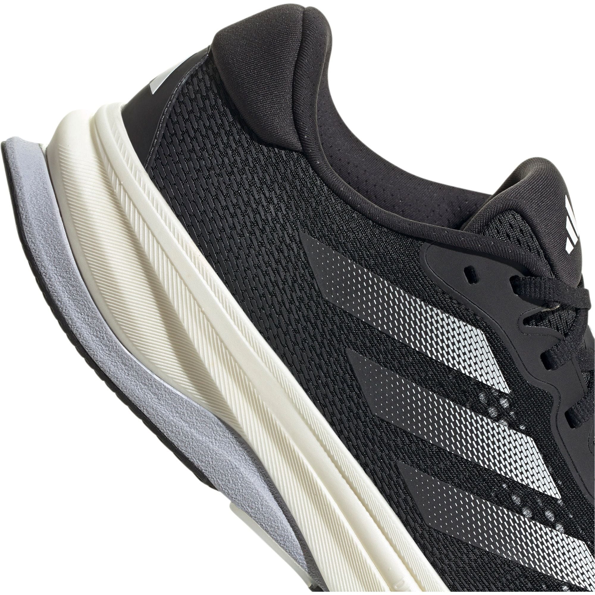adidas Supernova Solution Mens Running Shoes - Black - Image 8