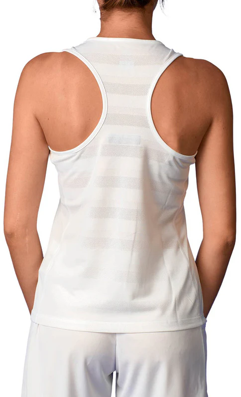 adidas T19 Womens Training Vest Tank Top - White - Image 2