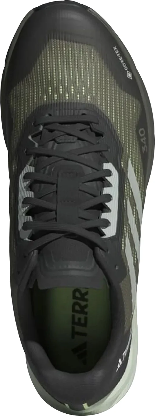 adidas Terrex Agravic Flow 2 GORE-TEX Mens Trail Running Shoes - Green - Image 5
