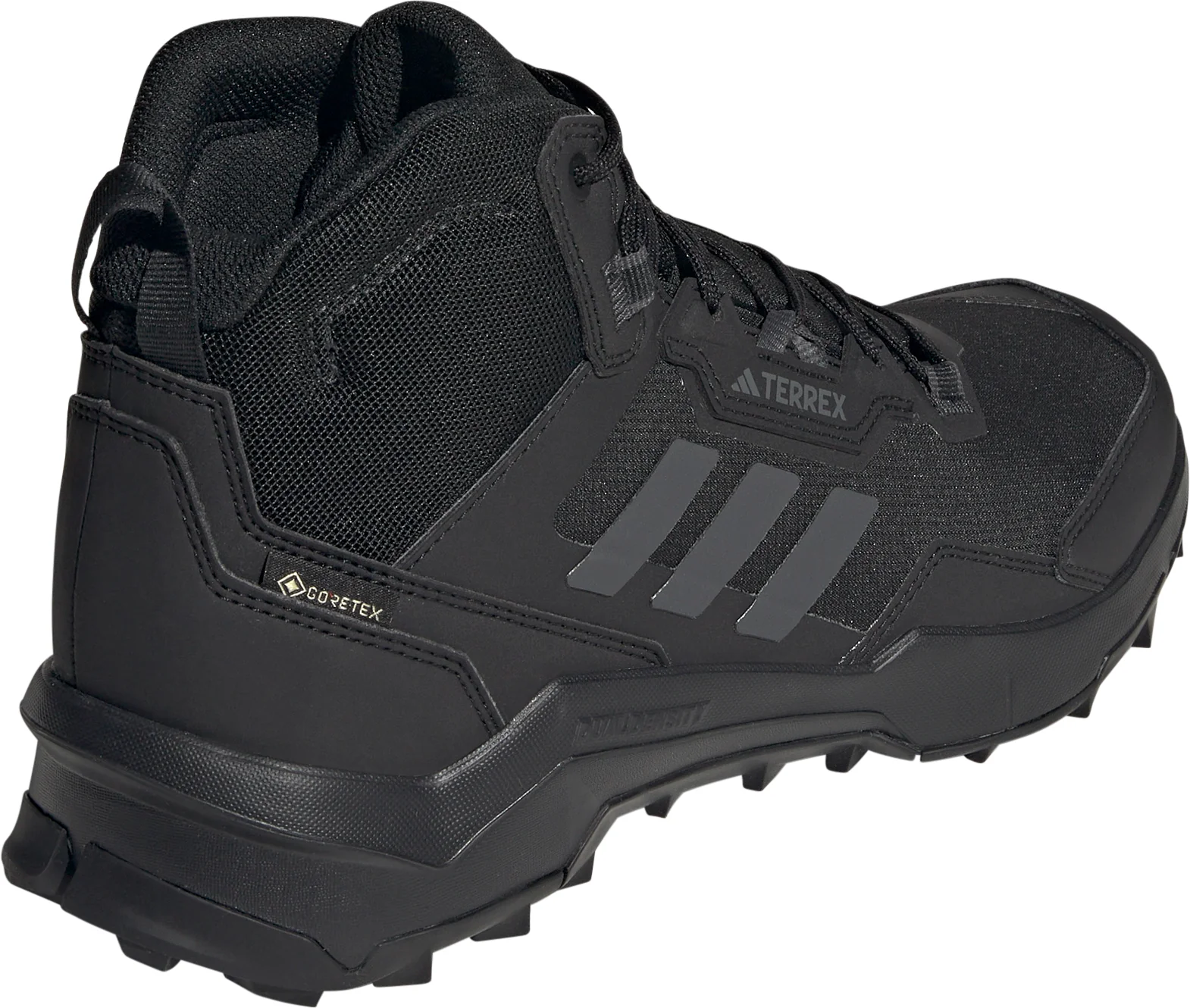 adidas Terrex AX4 Mid GORE-TEX Mens Walking Shoes - Black - Image 5