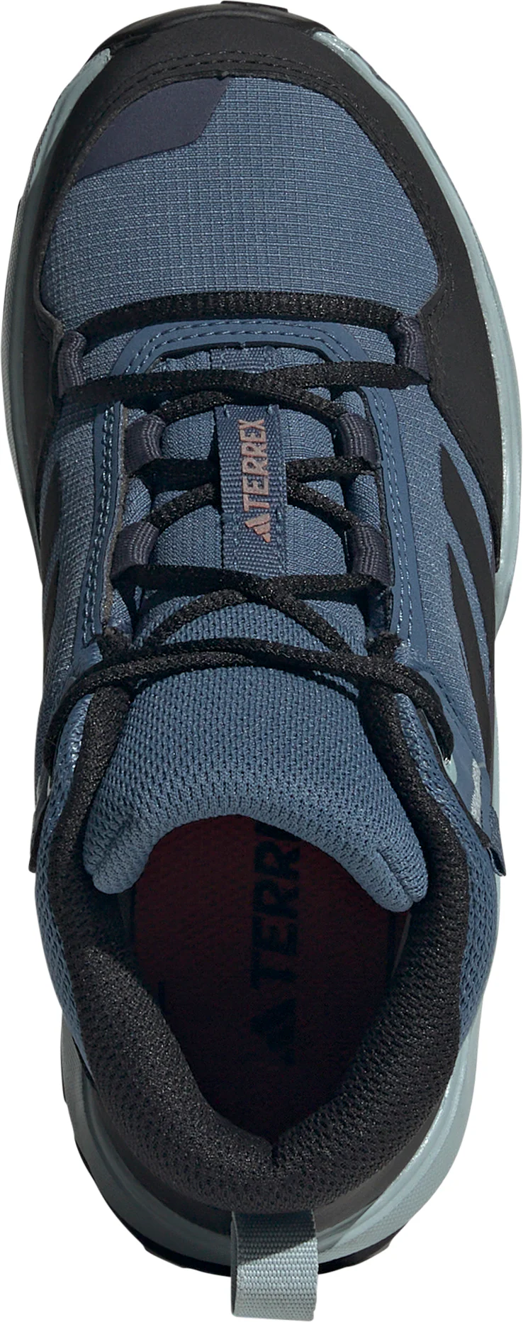adidas Terrex AX4R Mid RAIN.RDY Junior Walking Boots - Blue - Image 4