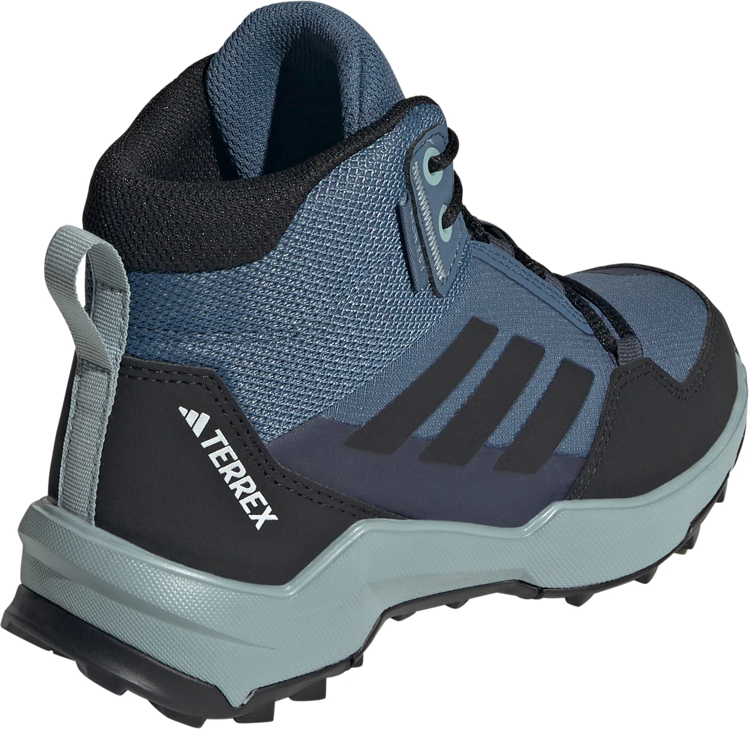 adidas Terrex AX4R Mid RAIN.RDY Junior Walking Boots - Blue - Image 5