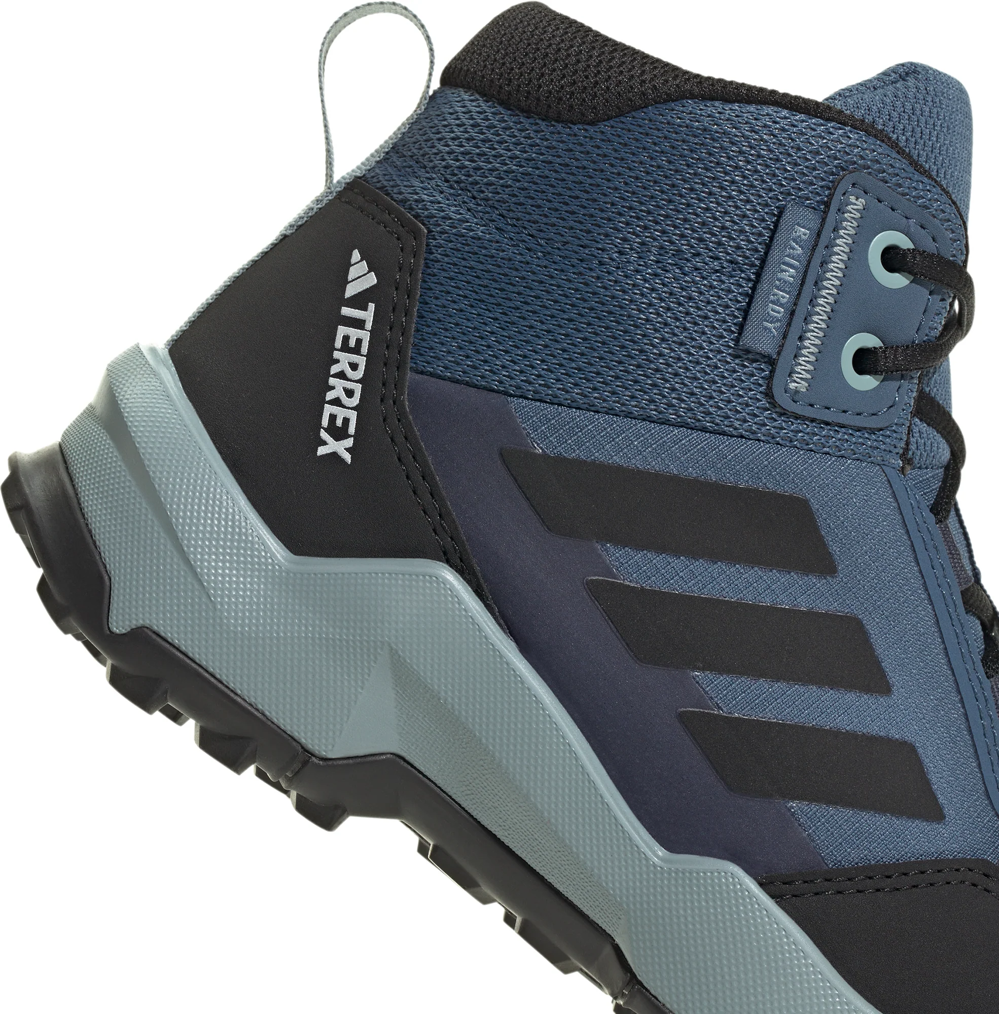 adidas Terrex AX4R Mid RAIN.RDY Junior Walking Boots - Blue - Image 7