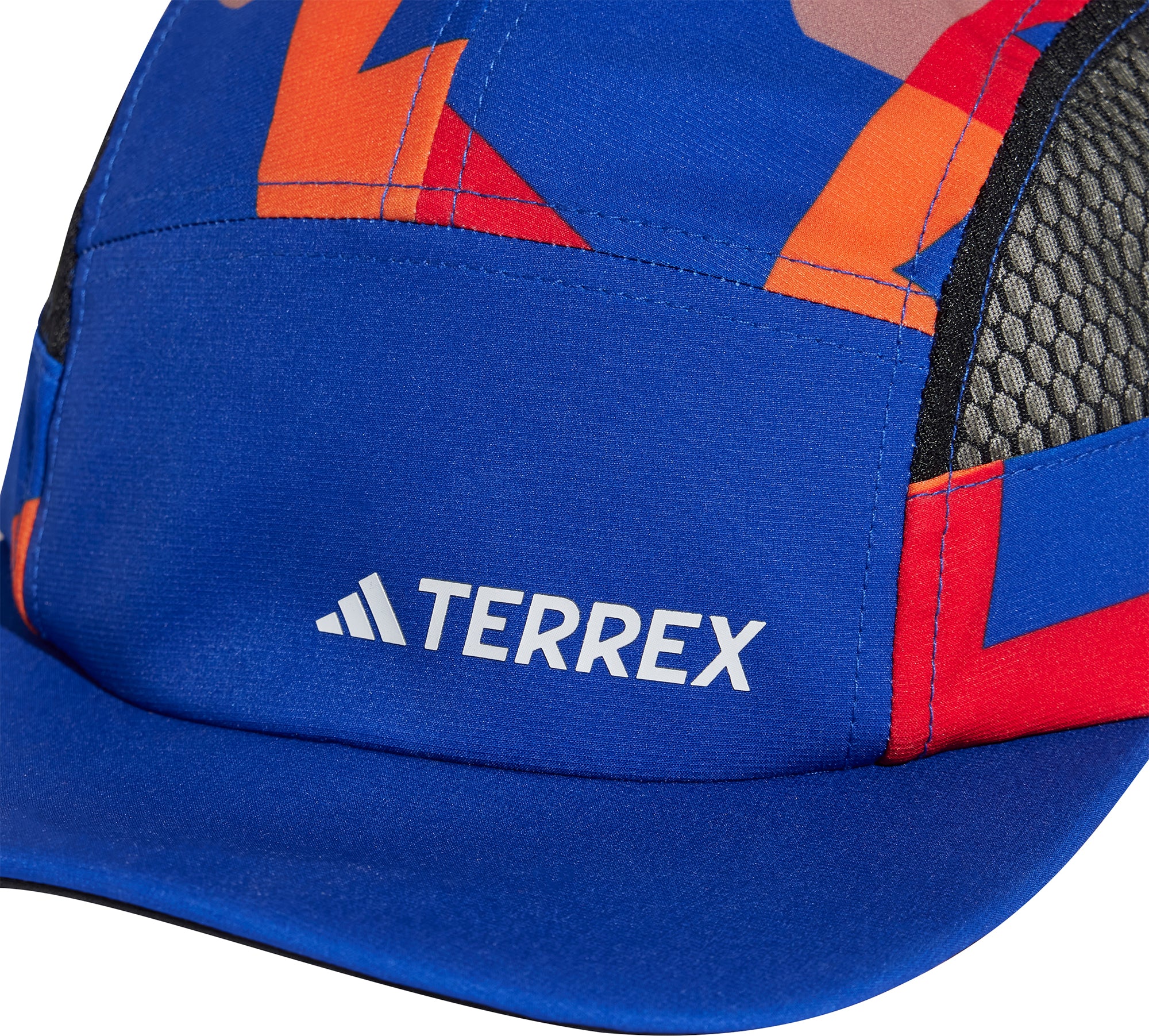 adidas Terrex ClimaCool 5 Panel Graphic Running Cap - Blue - Image 4
