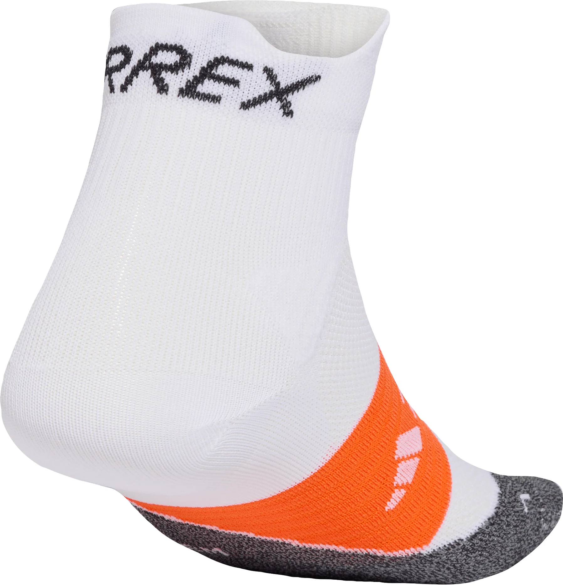 adidas Terrex HEAT.RDY Trail Agravic Crew Running Socks - White - Image 2