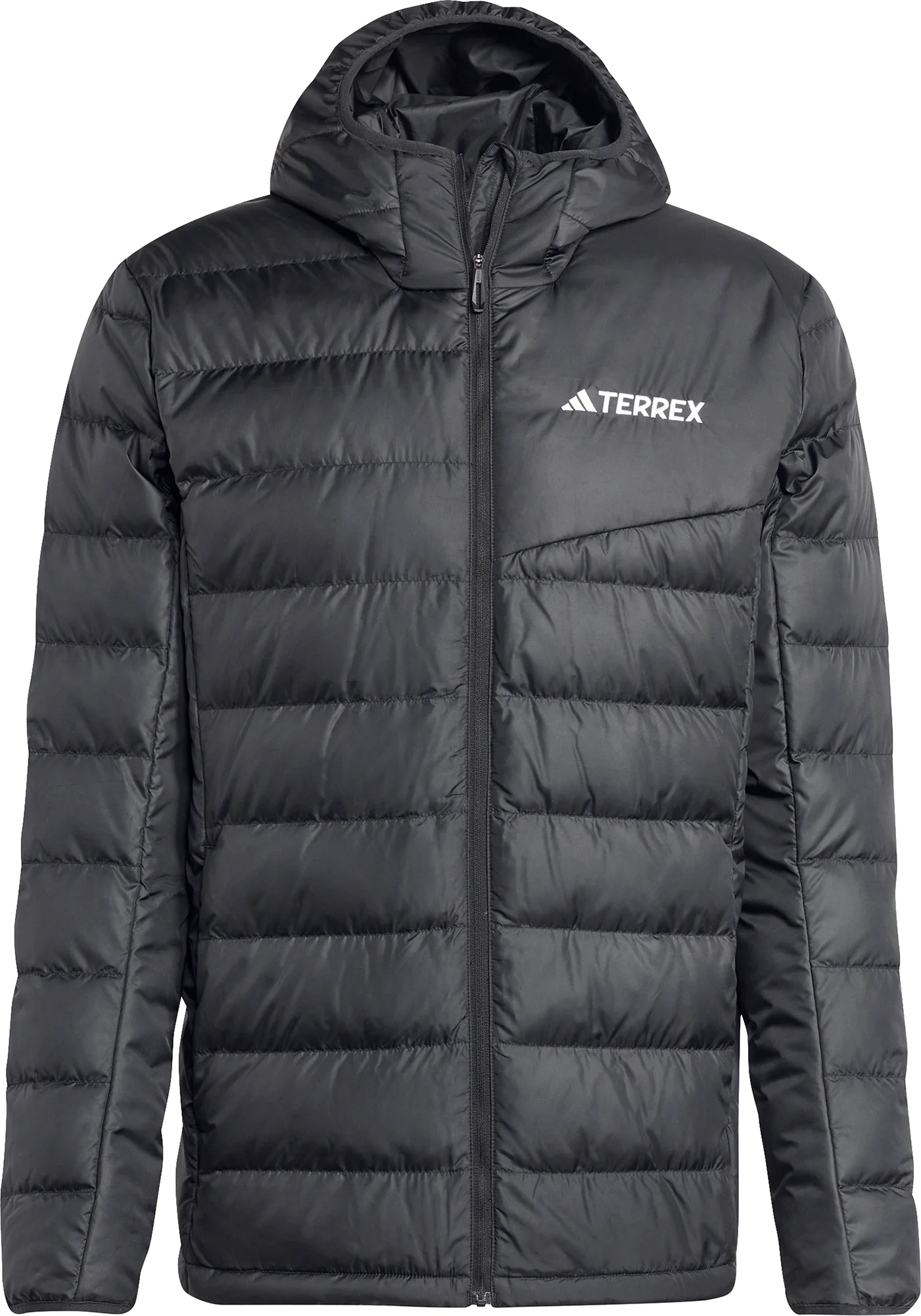 adidas Terrex Multi Light Hooded Mens Down Jacket - Black - Image 5
